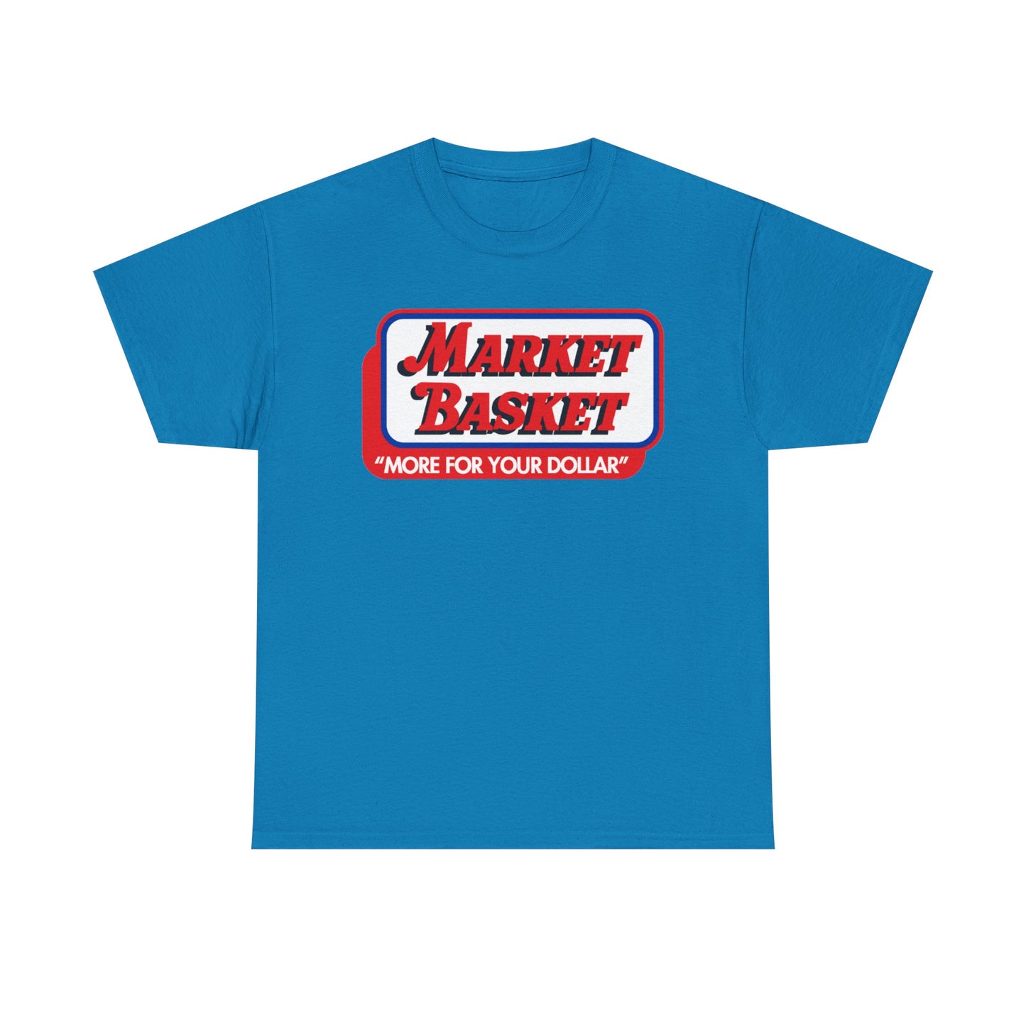 Boston vintage New England market basket patriots Heavy Cotton Tee