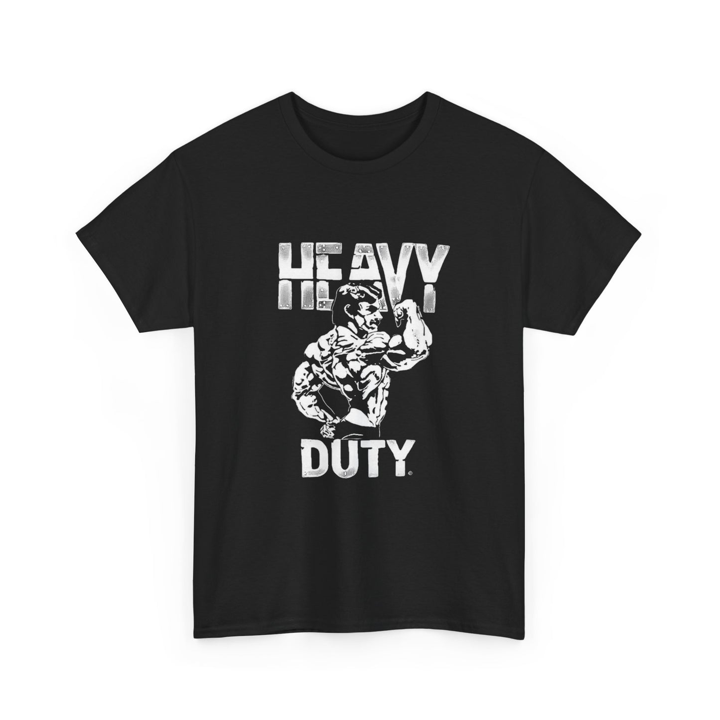 Heavy Duty GYM Gear Graphic T Shirt Unisex Heavy Cotton Tee