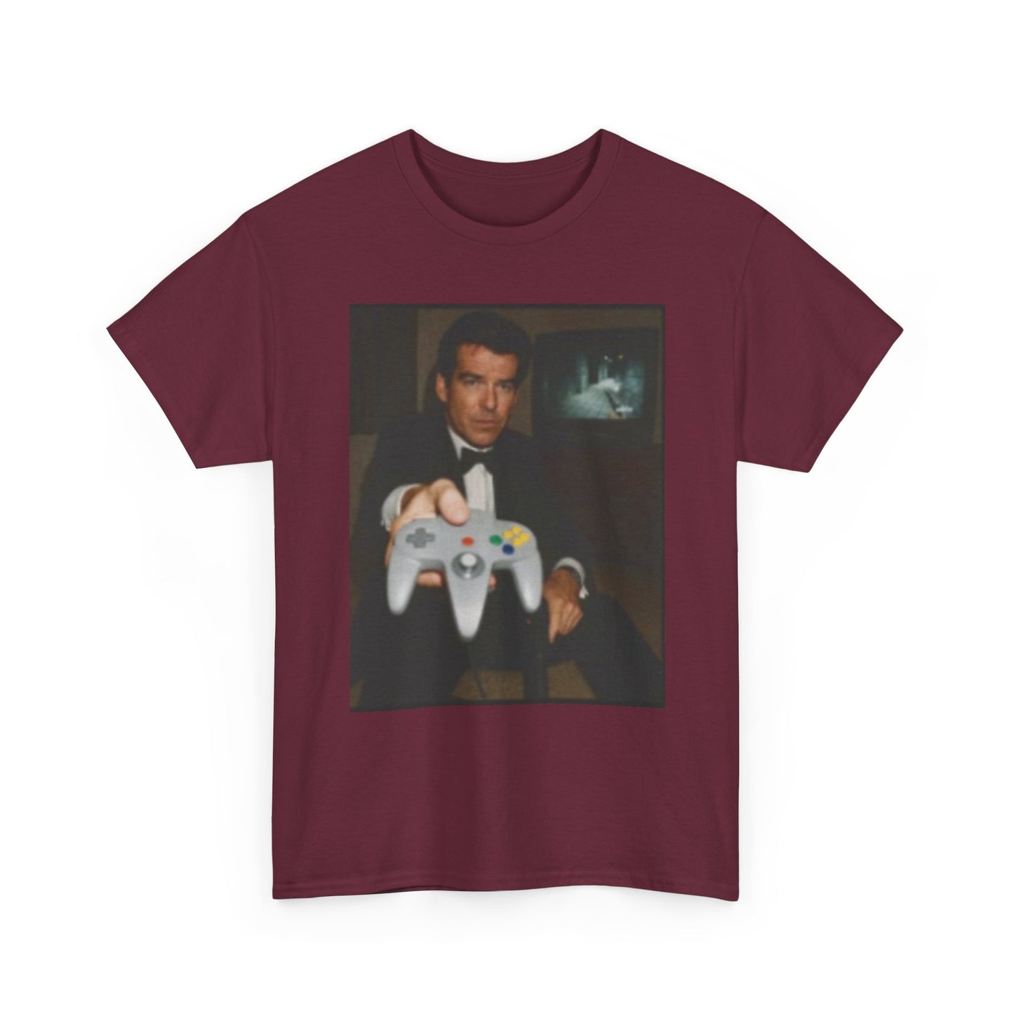James Bond Golden eye Vintage Graphic T Shirt Unisex Heavy Cotton Tee Gaming 90s
