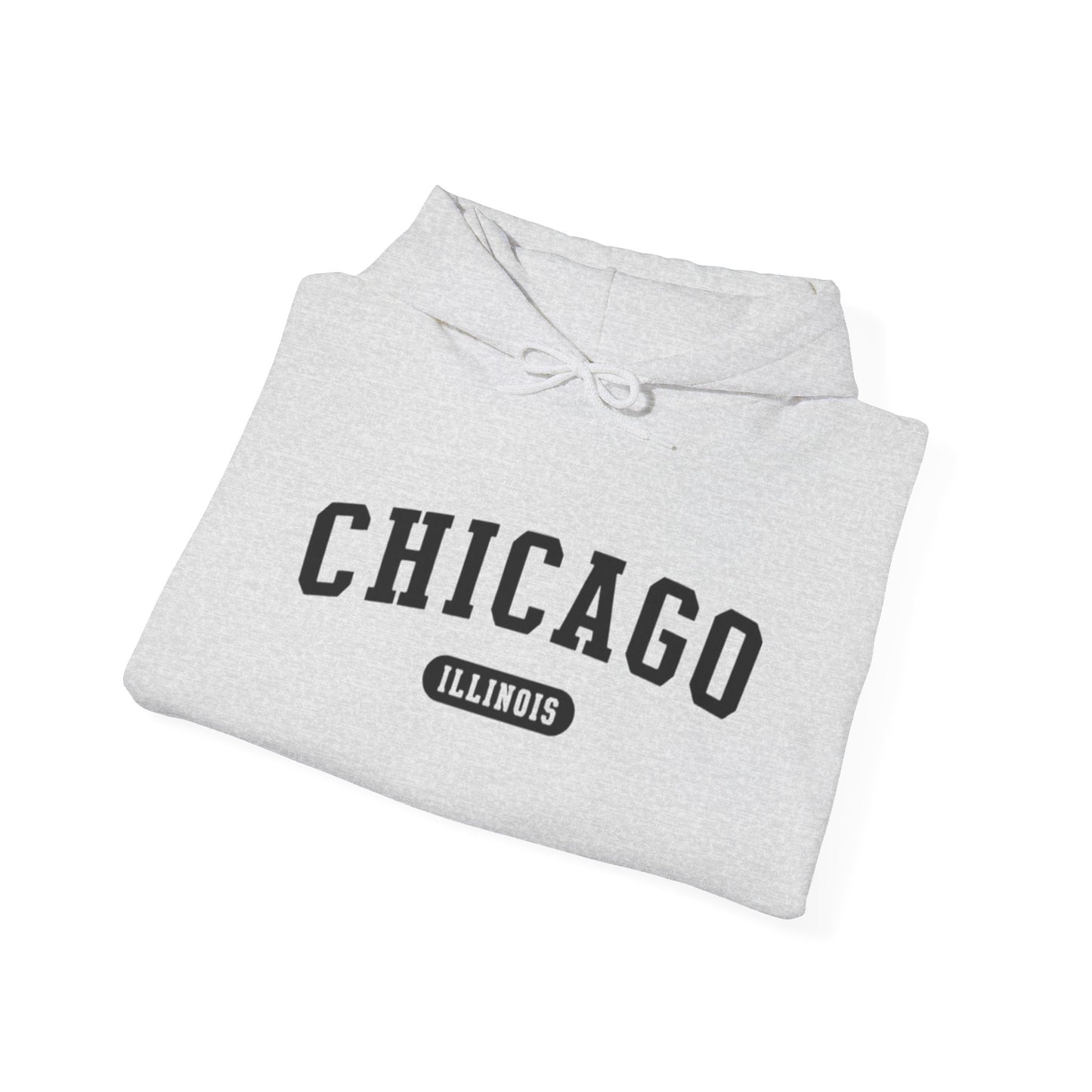 Chicago Graphic Hoodie Unisex Heavy Blend™ Hooded Sweatshirt