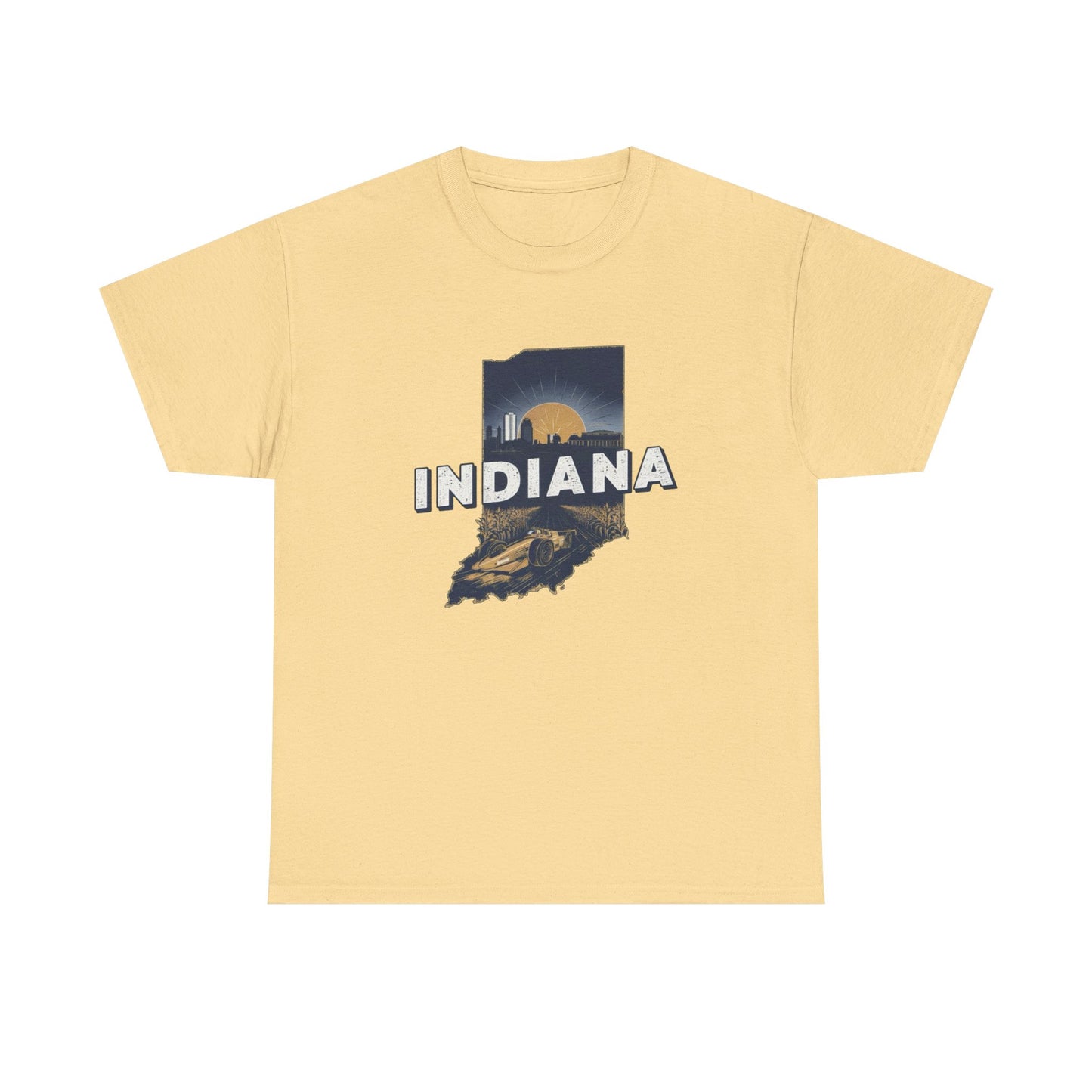 Indiana USA Graphic T Shirt NEW Adult Tee