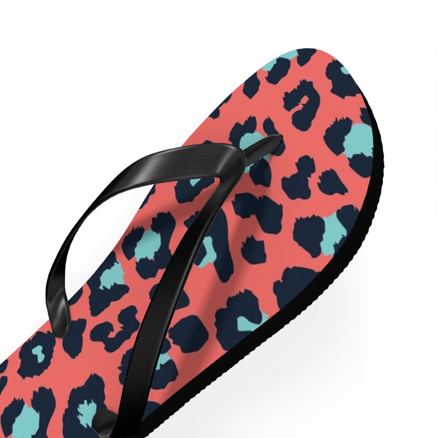 Cheetah Multi Color Beach Sandals, Slides for Summer, Flip Flops