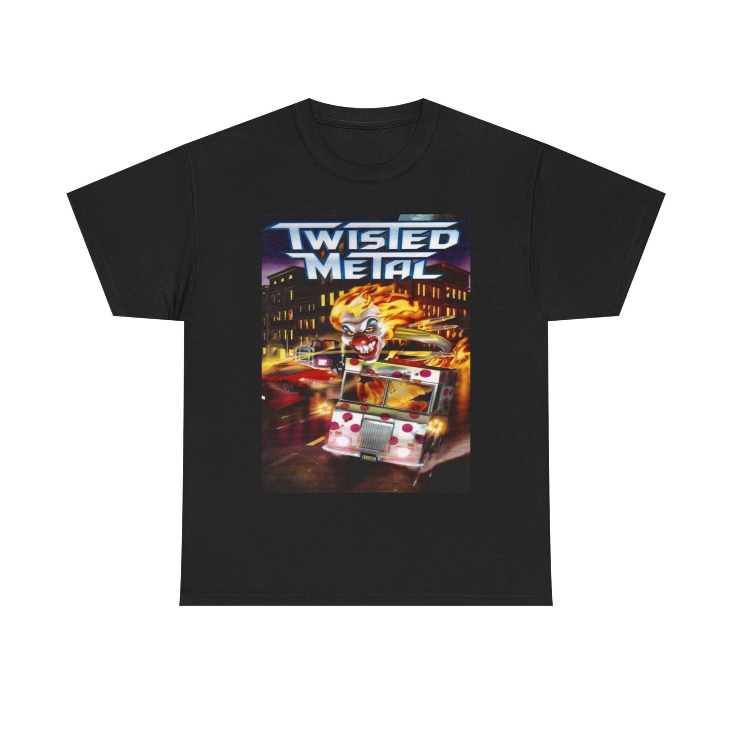 Twisted Metal Shirt Retro Gaming Poster Video Games 90s Kids Unisex Heavy Cotton