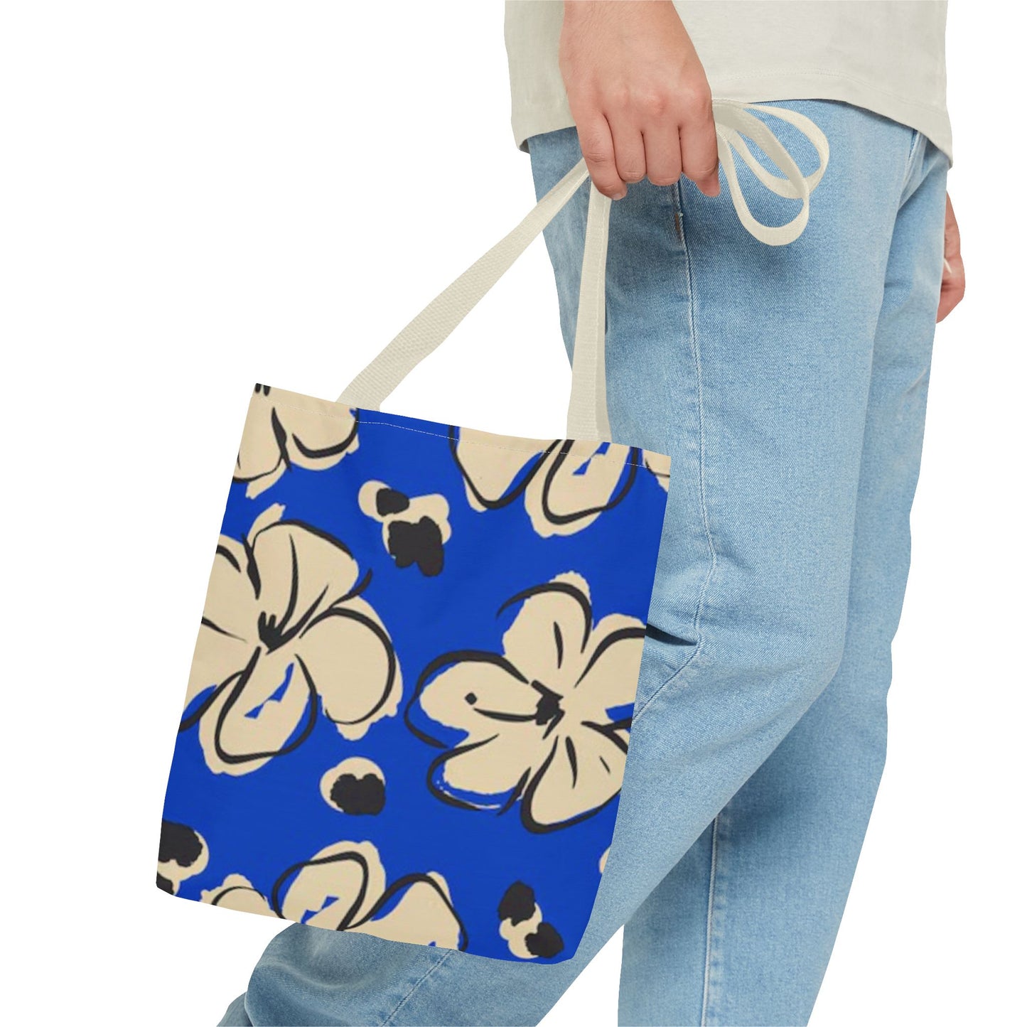Caribbean Flowers All Over Print BRAND NEW Purse - Pocketbook - Travel Tote Bag