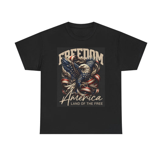 American Freedom Graphic T Shirt Apparel Heavy Cotton Tee Small-5xl NEW