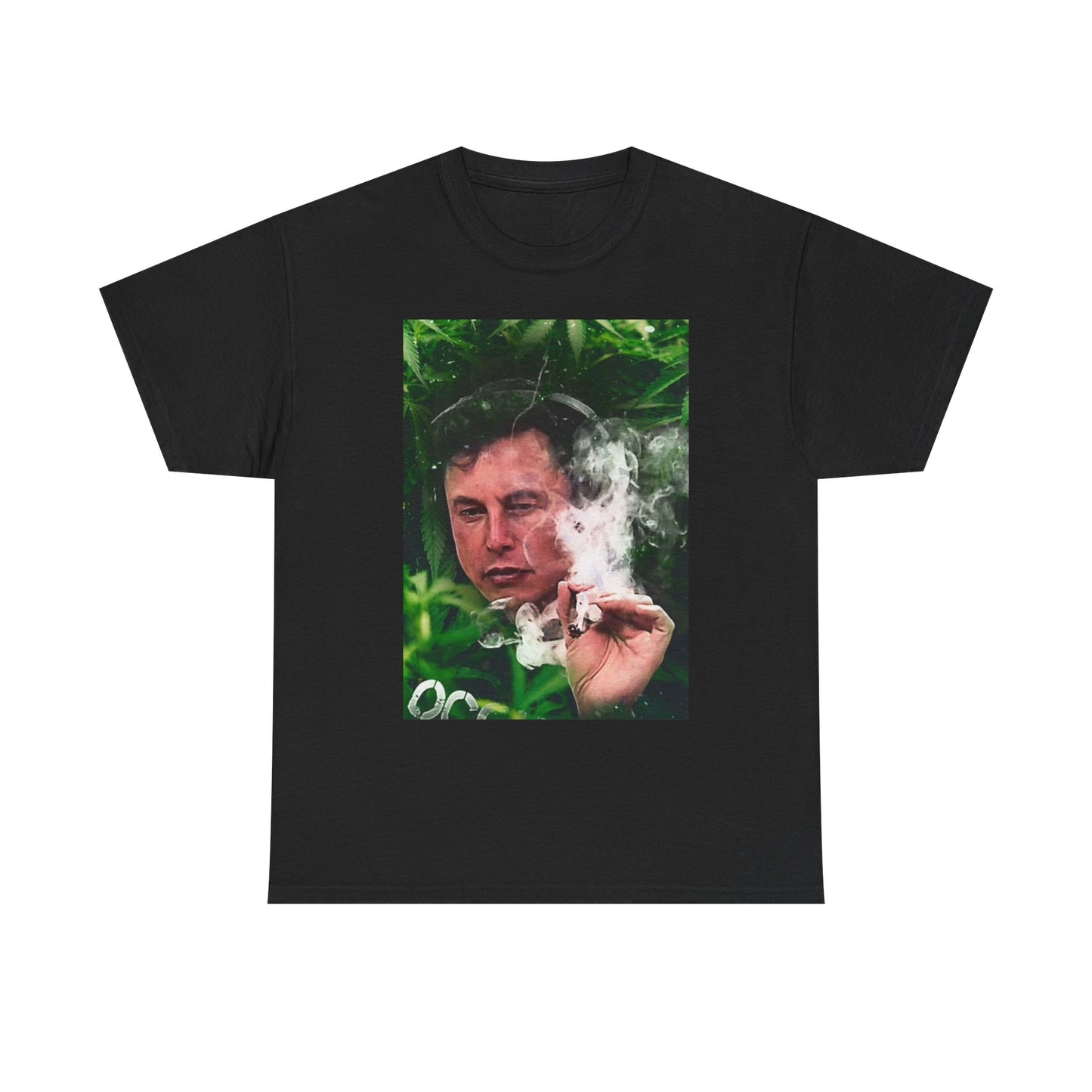 Elon Musk Joe Rogan T Shirt Funny Pot Podcast DOGE Unisex Heavy Cotton Tee