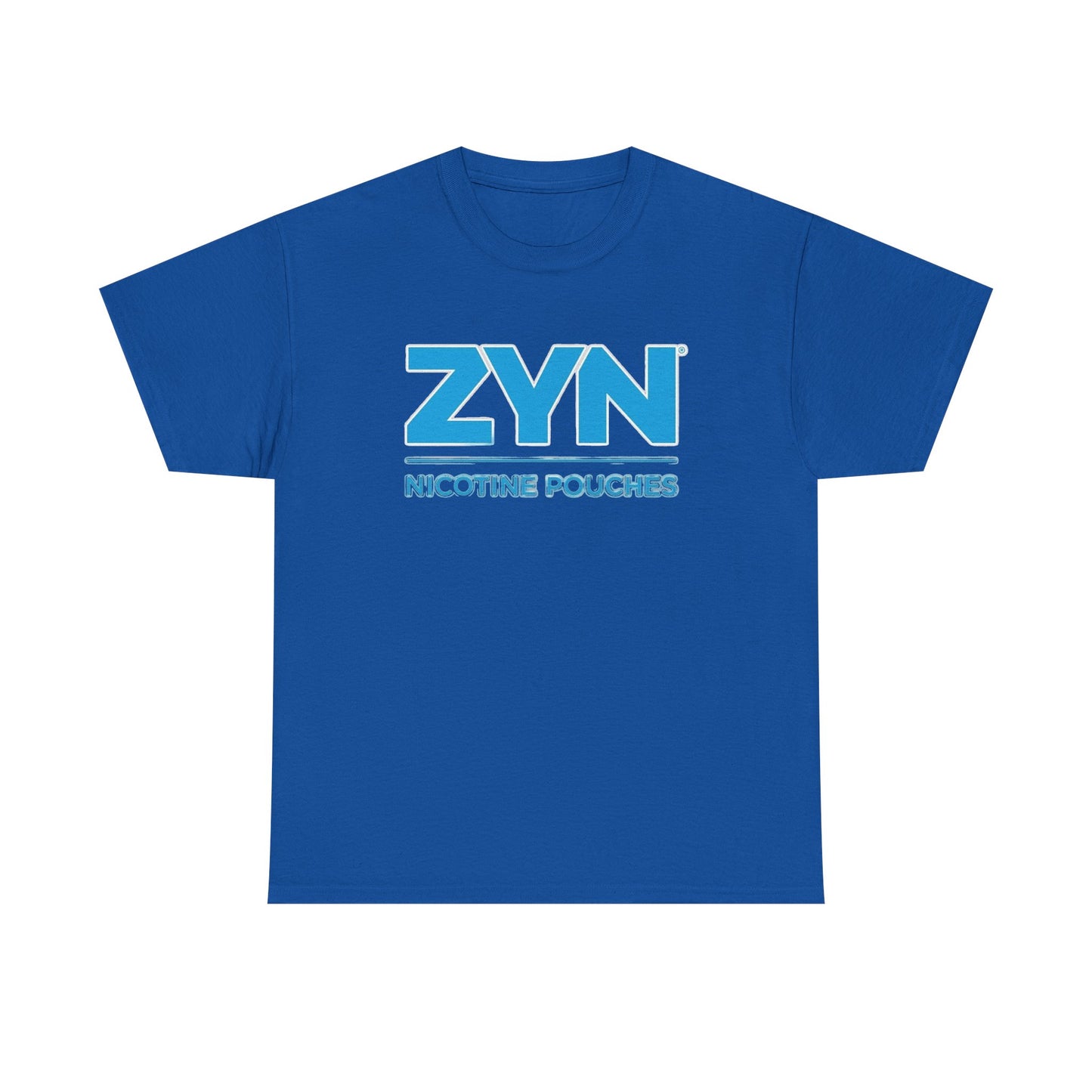 ZYN T-shirt pouch tucker trump America Gillis zyn funny gift Heavy Cotton Tee