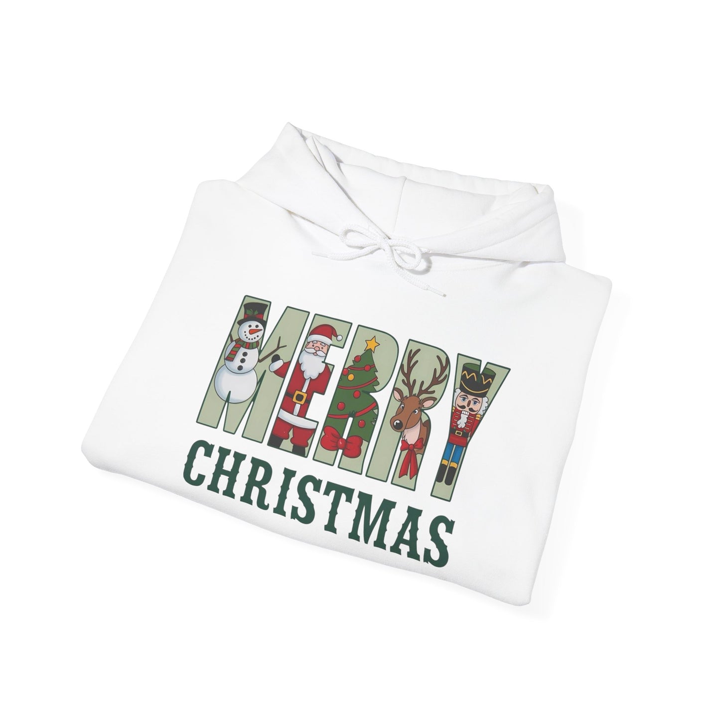 Merry Christmas Holiday's Graphic Hoodie Unisex Heavy Blend™ Hooded Sweatshirt