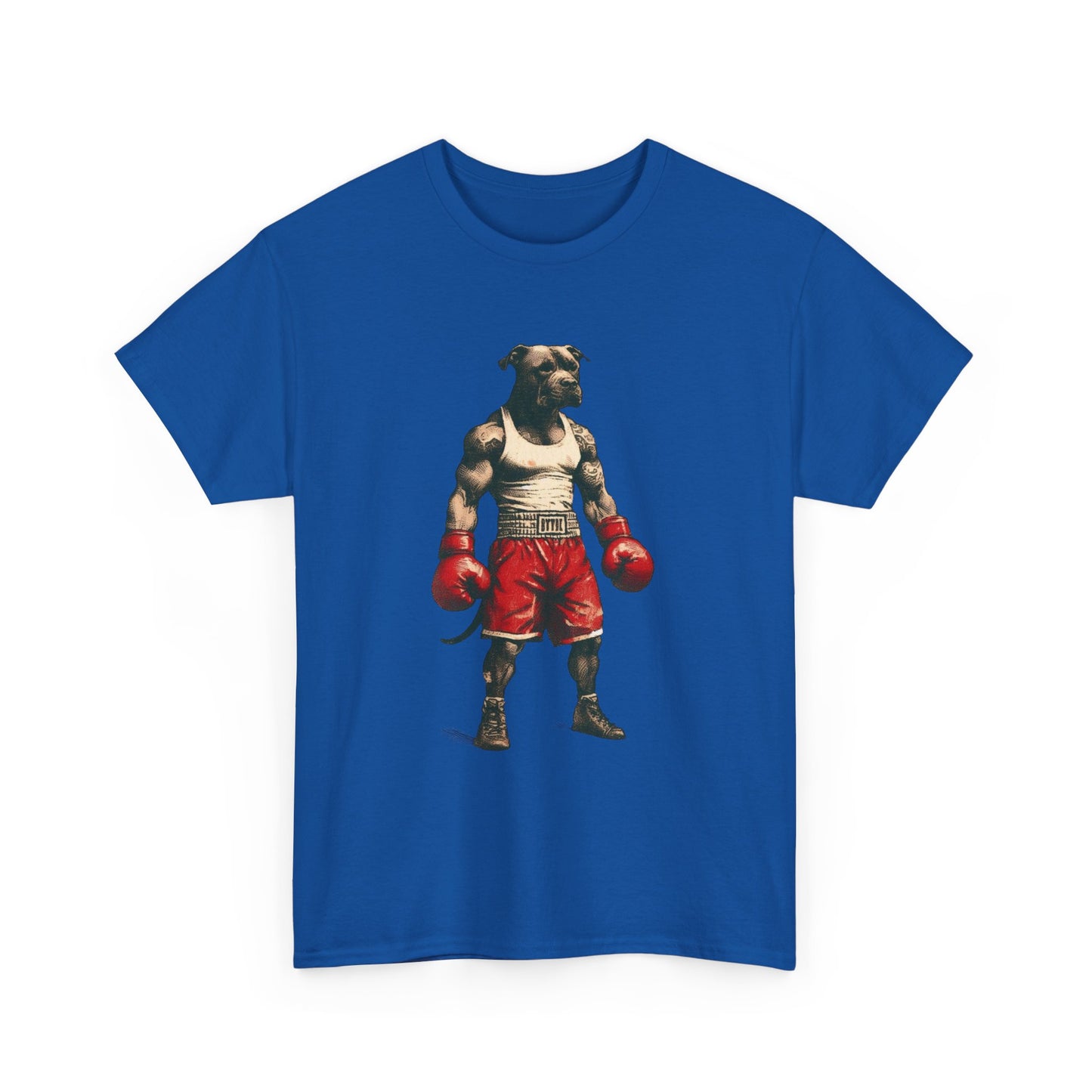 Boxing Pitbull Funny Cute Graphic T Shirt NEW ADULT