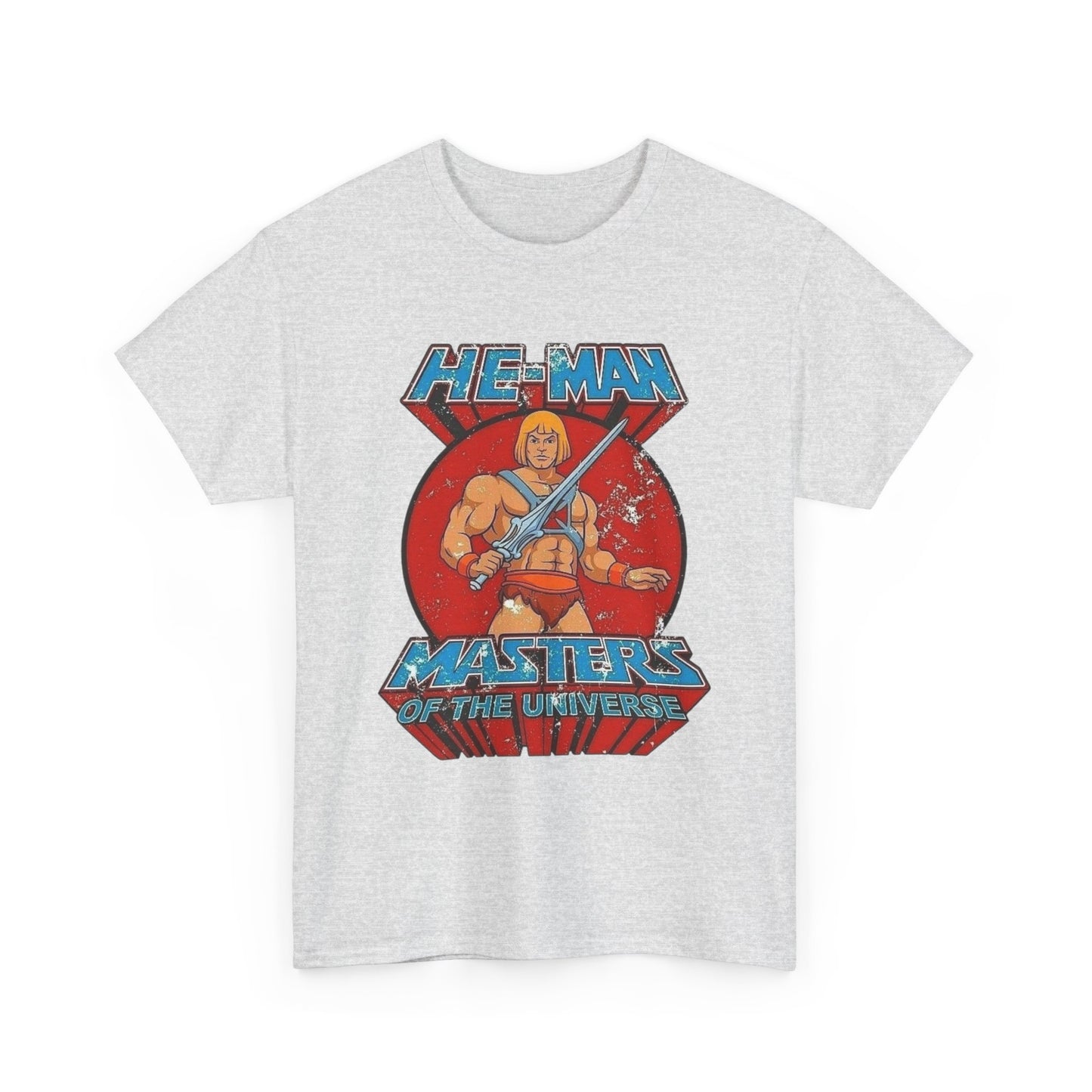 He Man Masters Of The Universe Graphic T-Shirt Unisex Heavy Cotton Tee Gift NEW