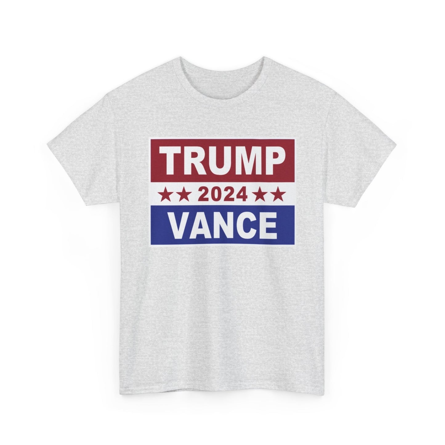 Trump Vance Shirt New President 2024 MAGA Republican USAUnisex Heavy Cotton Tee