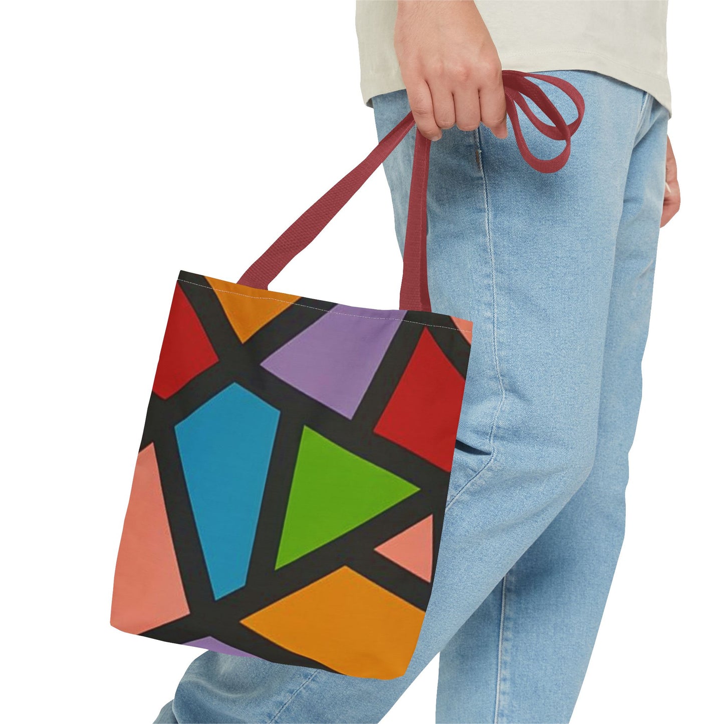Multi Color Collage BRAND NEW Modern Purse - Pocketbook - Travel Tote Bag (AOP)