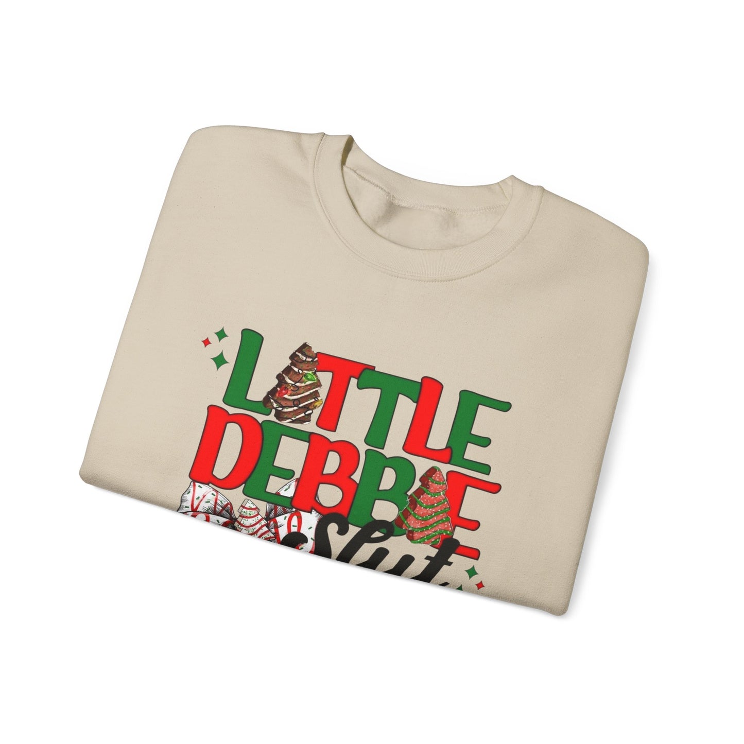Little Debbie Slut Funny Christmas Sweater NEW Heavy Blend™ Crewneck Sweatshirt