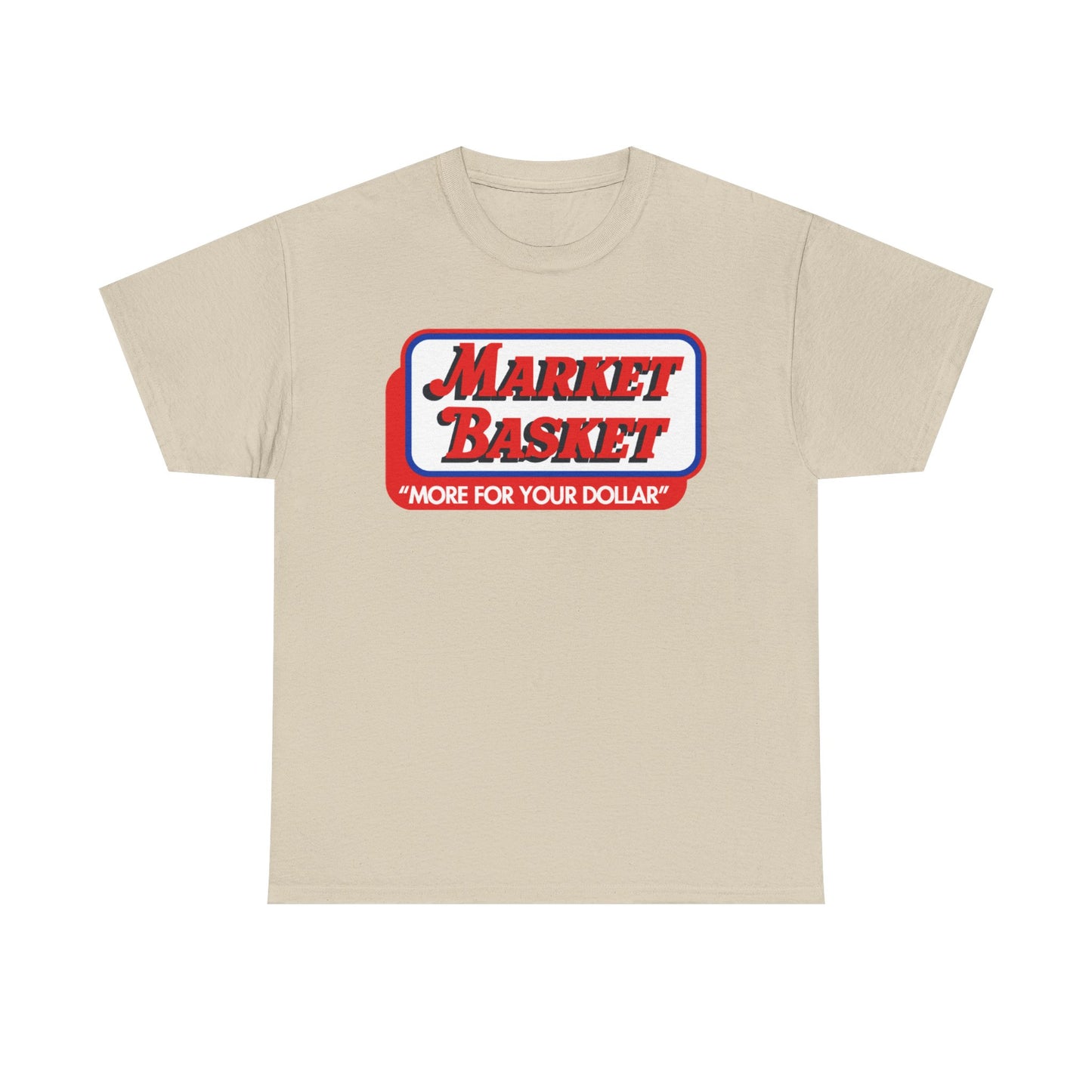 Boston vintage New England market basket patriots Heavy Cotton Tee