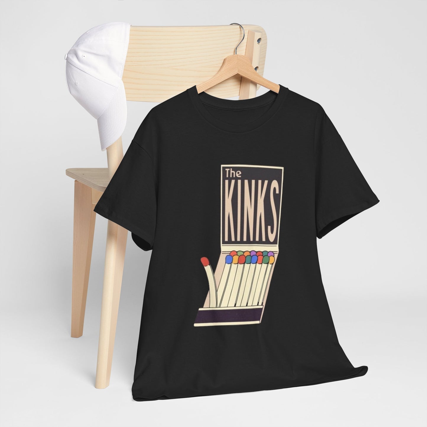The Kinks Vintage Graphic T Shirt NEW ADULT Unisex Heavy Cotton Tee