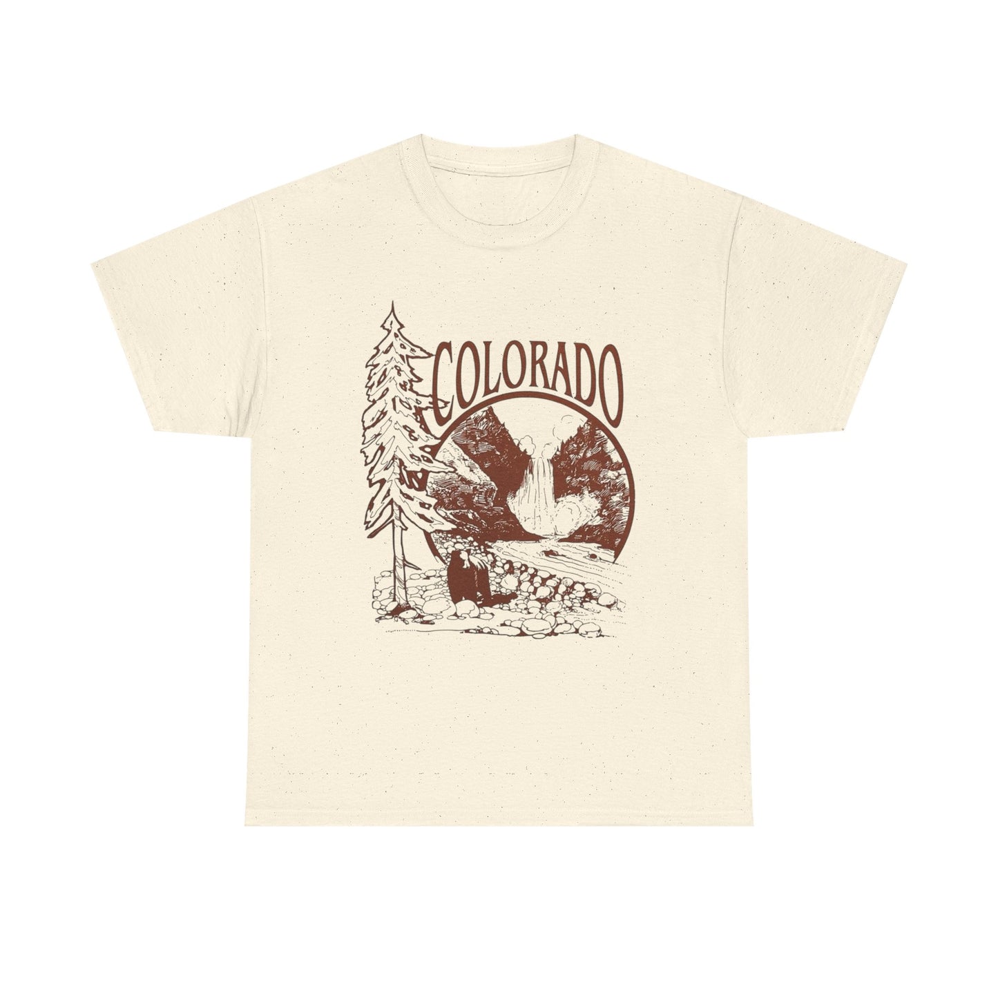 Colorado Wilderness Graphic T Shirt Unisex Heavy Cotton Tee