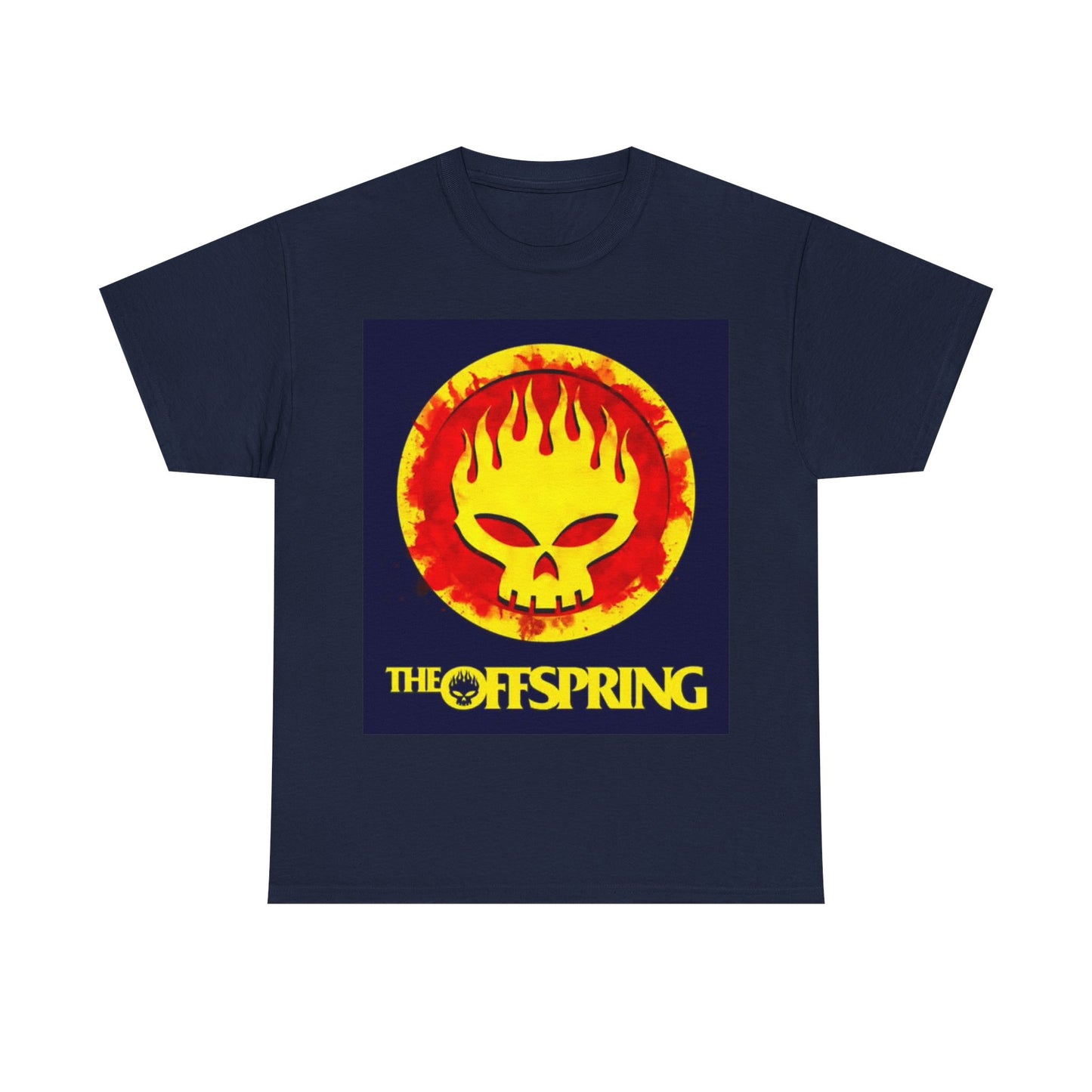 The Offspring Tshirt Punk Rock Merch logo Unisex Heavy Cotton Tee