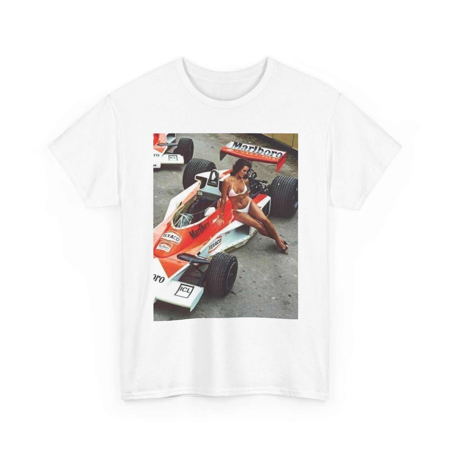 Cigarette Racing F1 Model Graphic T Shirt S-5XL Unisex Heavy Cotton Tee
