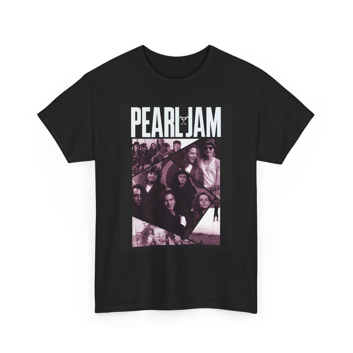 Pearl Jam Graphic T Shirt Official Vintage Grunge Rock Unisex Heavy Cotton Tee