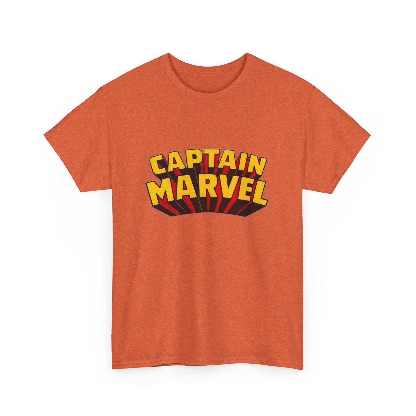 Captain Marvel Graphic T Shirt NEW Unisex Heavy Cotton Tee