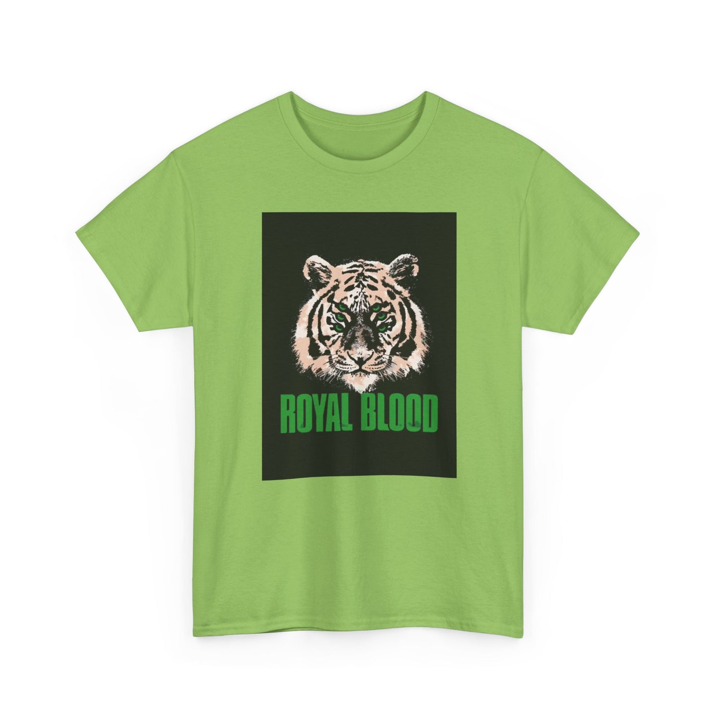 Royal Blood Tshirt Rock band Graphic Tiger Unisex Heavy Cotton Tee Vintage art