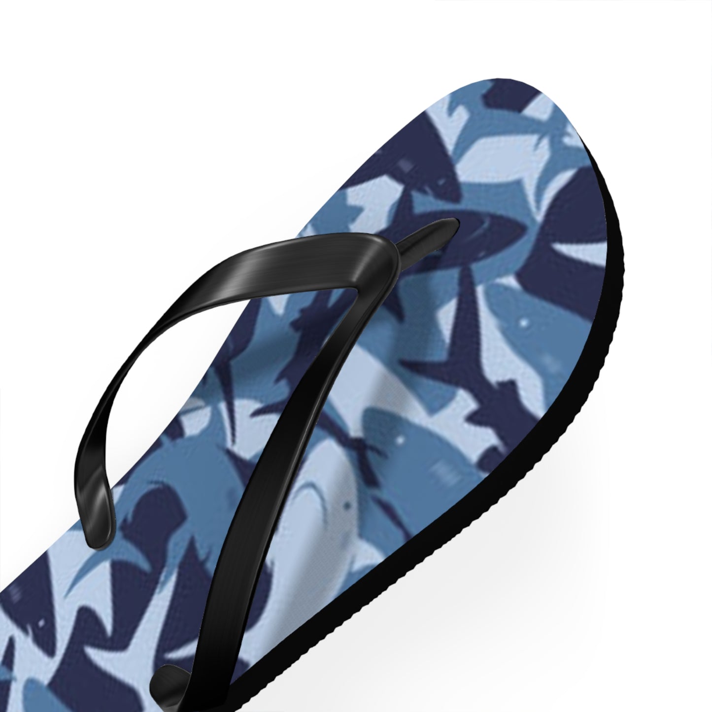 Sharks Summer Sandals, Beach Shoes, Vacation Flip Flops, Pool Slides