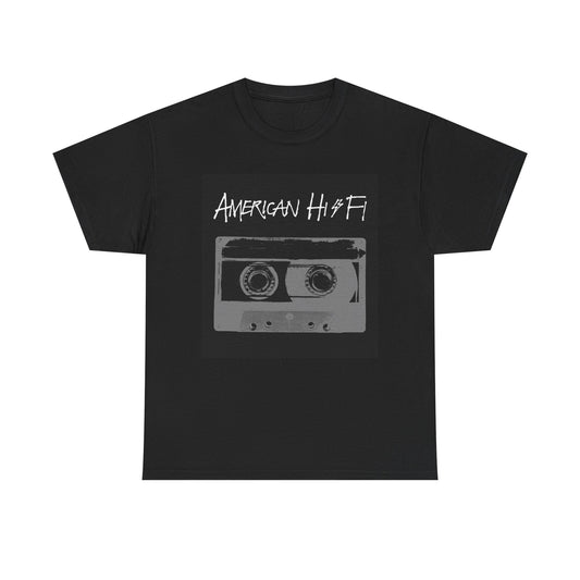 American Hi Fi Shirt Retro Band Merch 90s Vintage Rock Punk Unisex Heavy Cotton