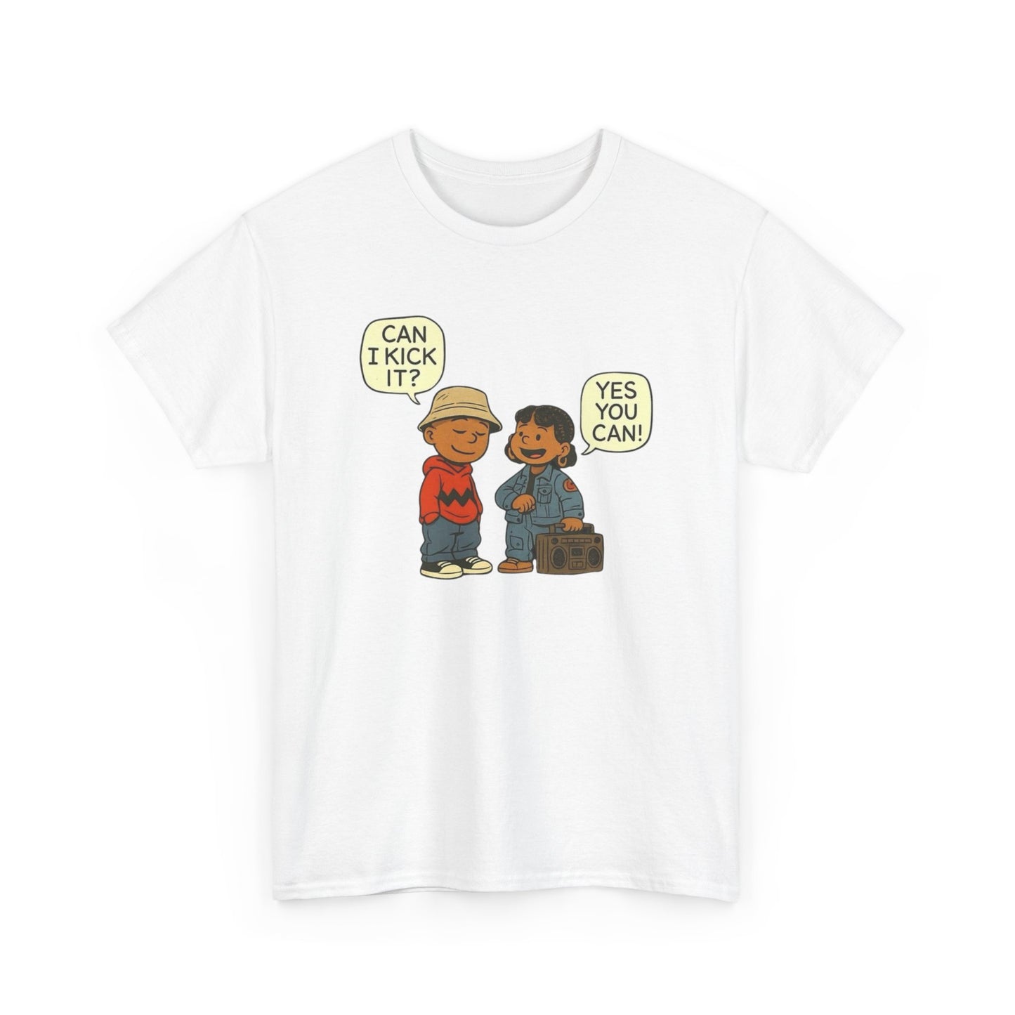 Can I Kick It Vintage Graphic T Shirt NEW ADULT Tee