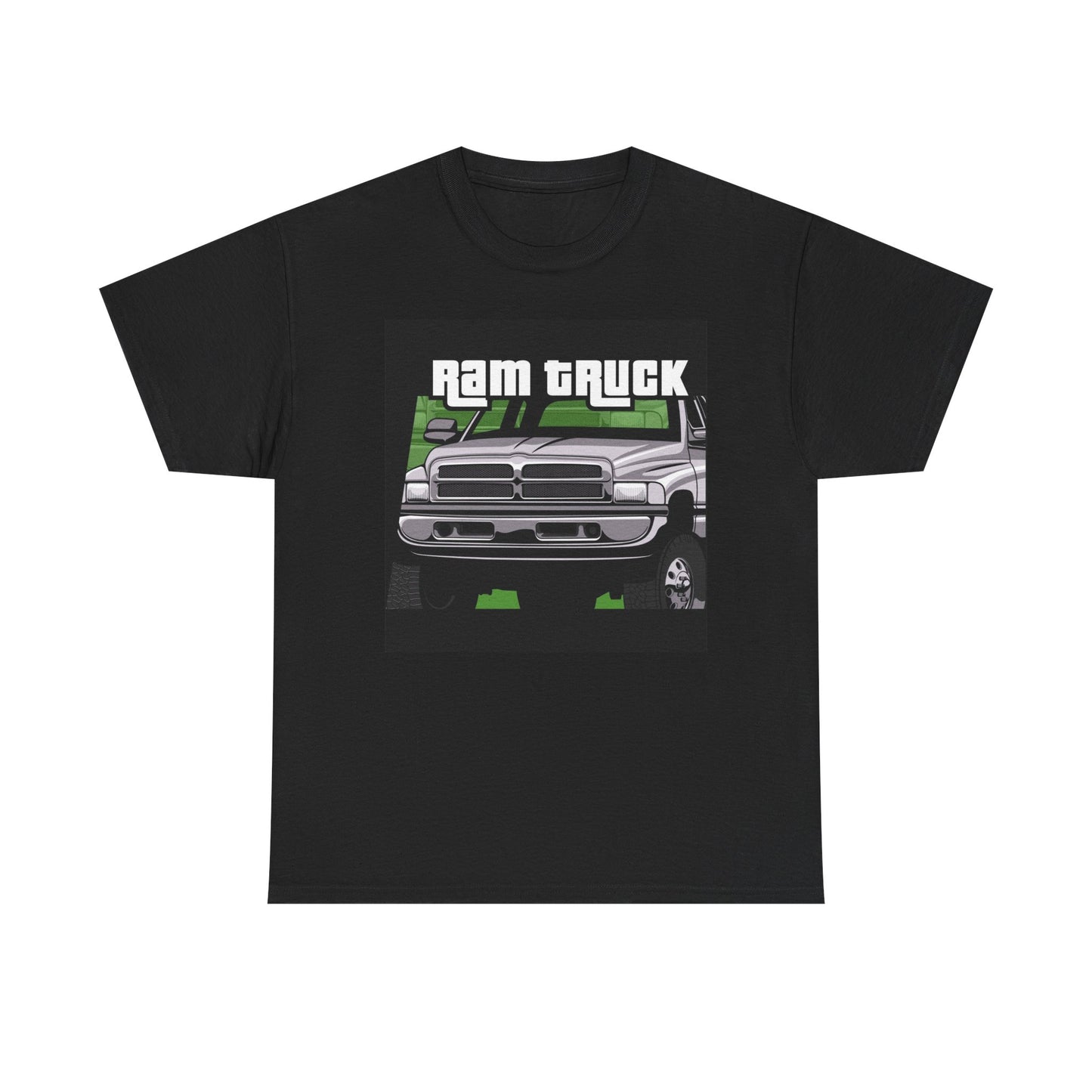 Ram Truck Vintage Graphic T Shirt Grand Theft Auto Dodge Unisex Heavy Cotton Tee