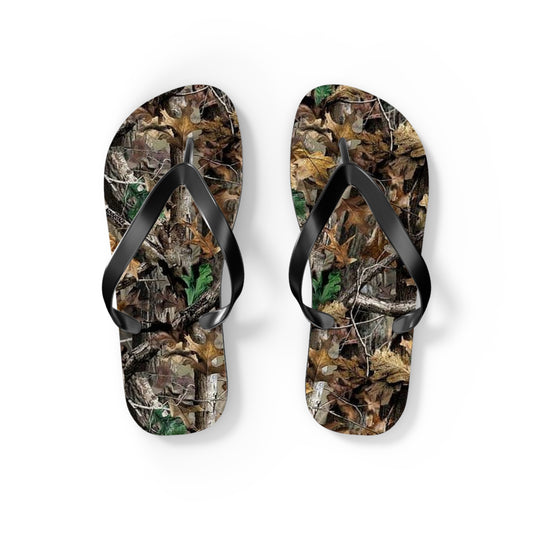 Waves And Sun Sandals Hunting Camo Summer Flip Flops Slides BRAND NEW