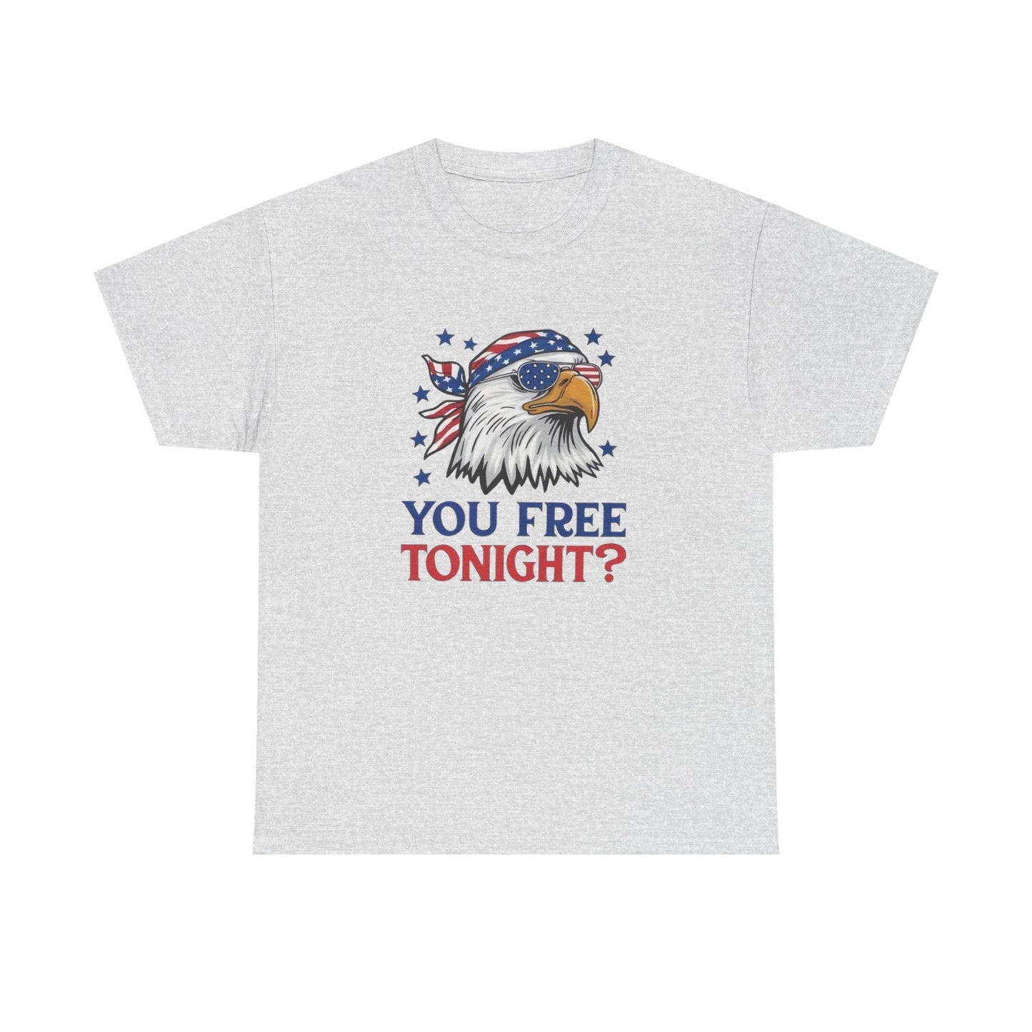 American Freedom Bald Eagle Graphic T-Shirt Unisex Heavy Cotton Tee NEW