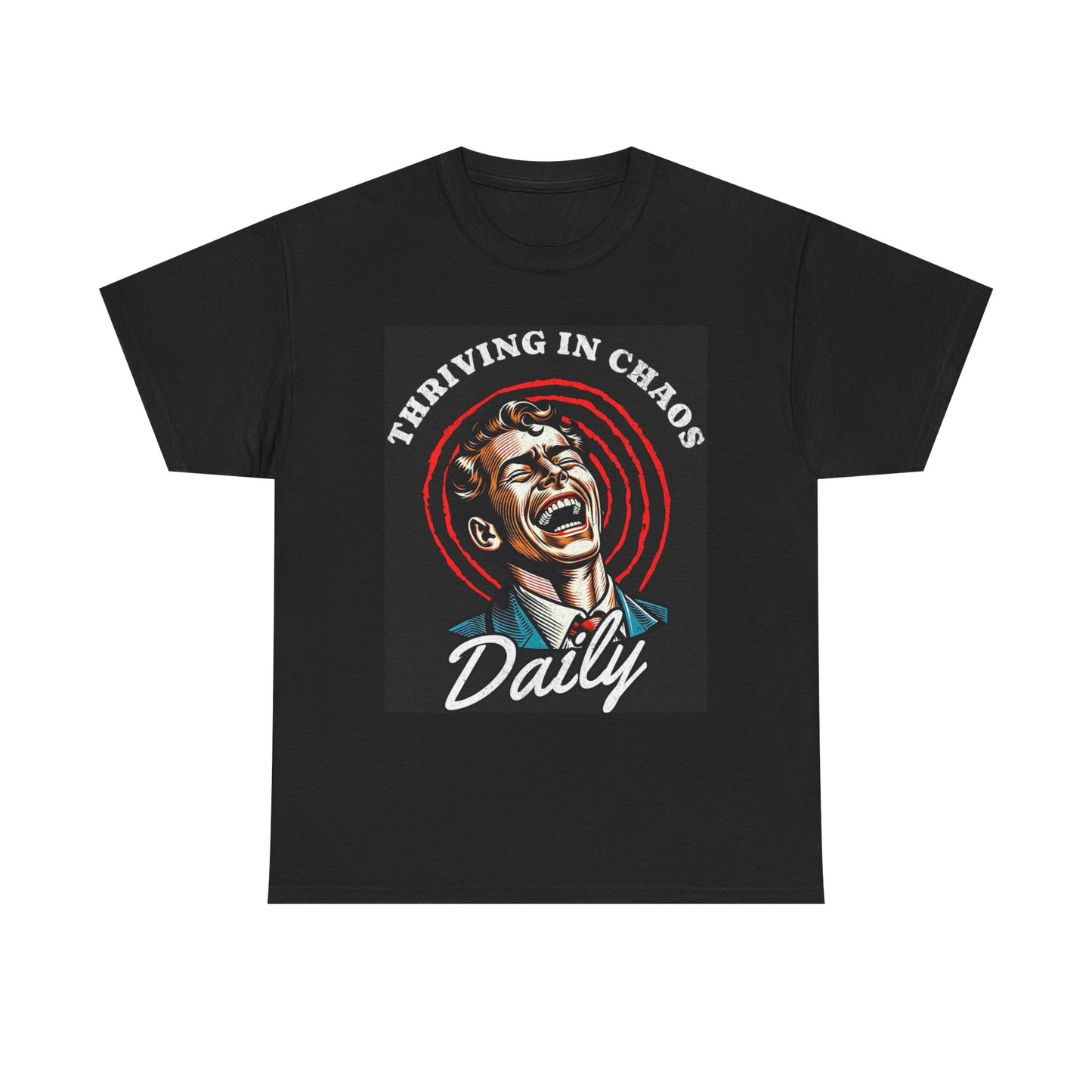 Thriving In Chaos Daily Graphic T Shirt Brand New Cotton Tee