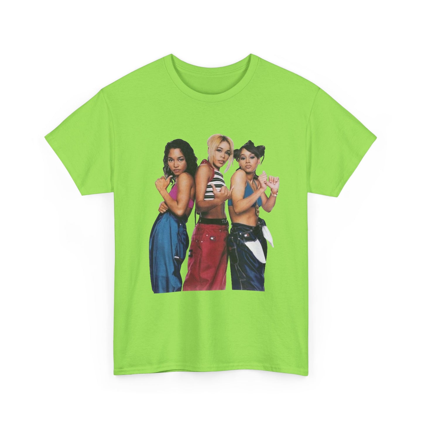 TLC Retro 90's Hip Hop Rap Graphic T Shirt NEW Unisex Heavy Cotton Tee