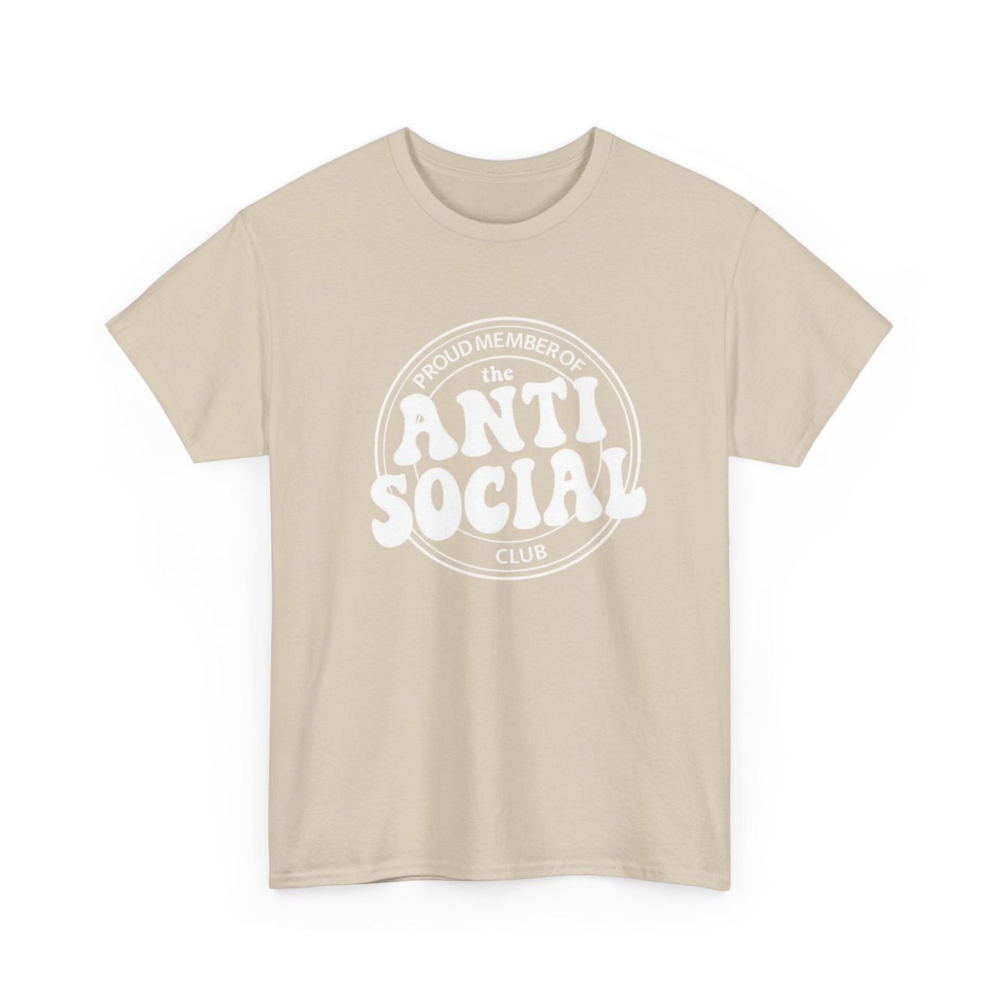 Anti Social Club Graphic T Shirt Unisex Heavy Cotton Tee