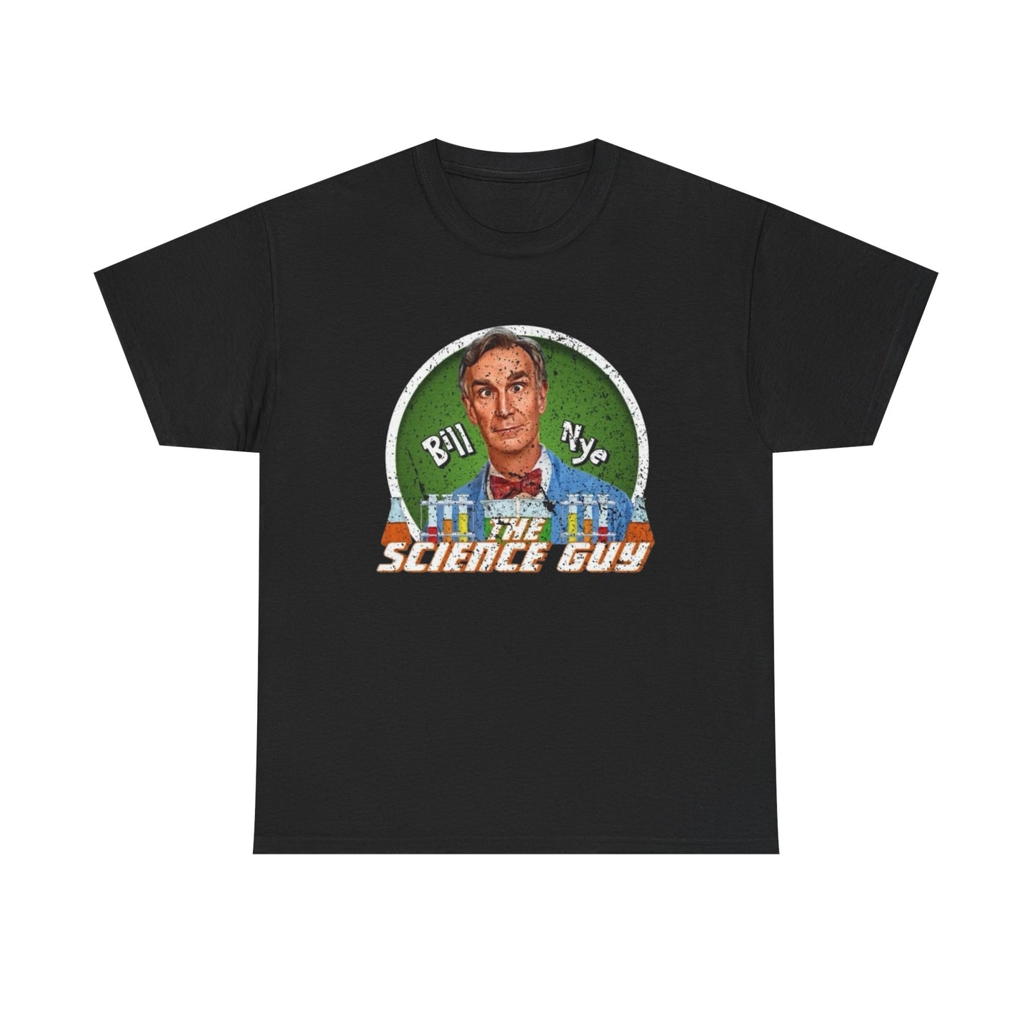 Bill Nye The Science Guy Graphic T Shirt New Adult Unisex Heavy Cotton Tee