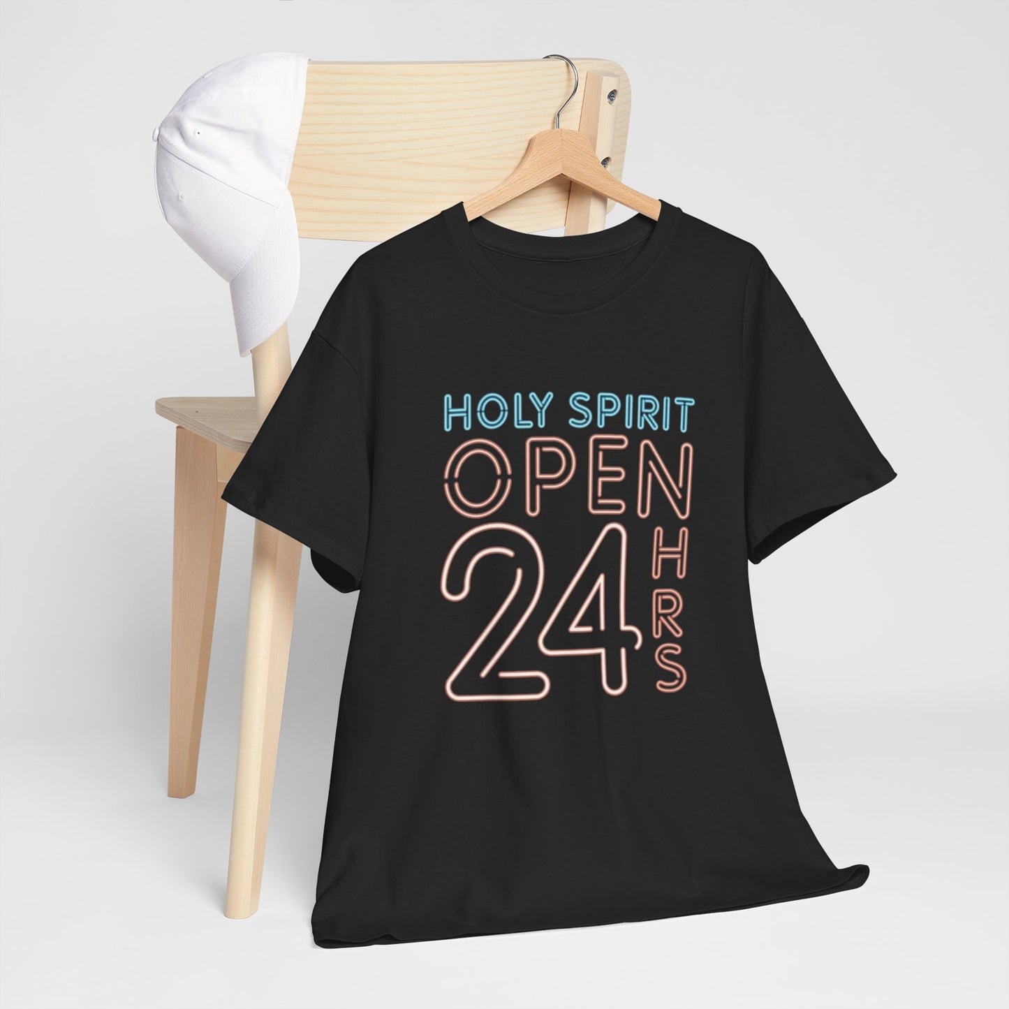 Open Spirit Open Jesus Graphic T Shirt NEW ADULT Unisex Heavy Cotton Tee