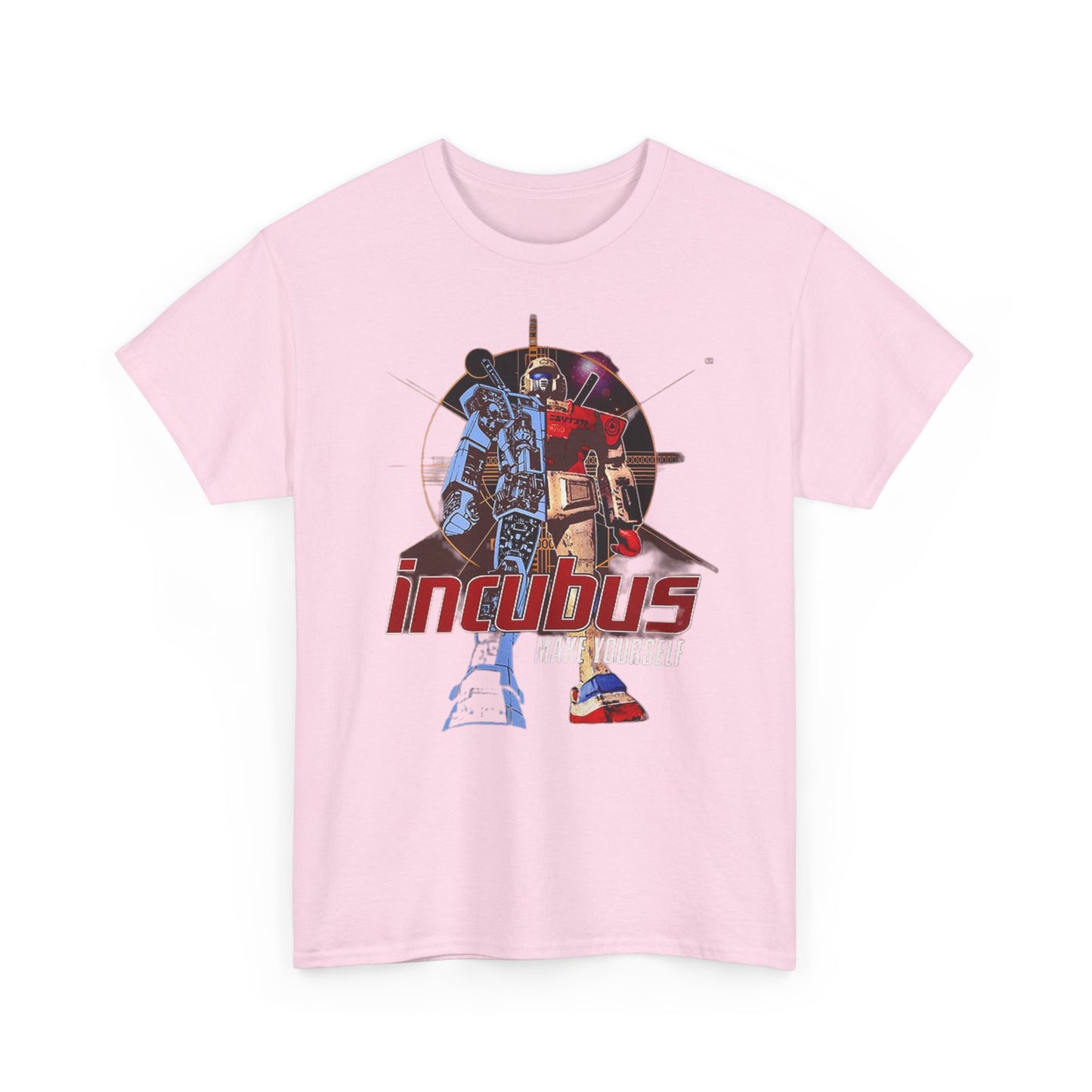 Incubus T-shirt vintage rock band retro metal Unisex Heavy Cotton Tee