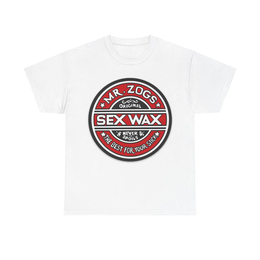 Mr Zogs Sex Wax Shirt Surfing Gear Charlies Angels Beach Unisex Heavy Cotton Tee