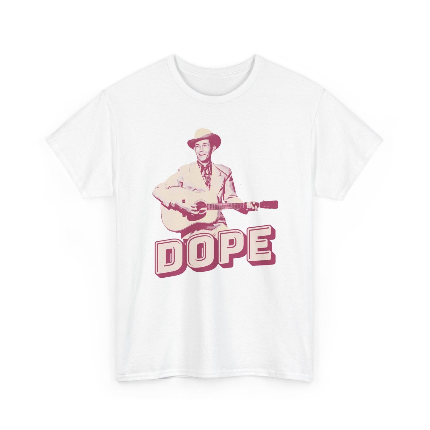 Hank Williams Graphic T Shirt Funny Country Dope Retro Unisex Heavy Cotton Tee