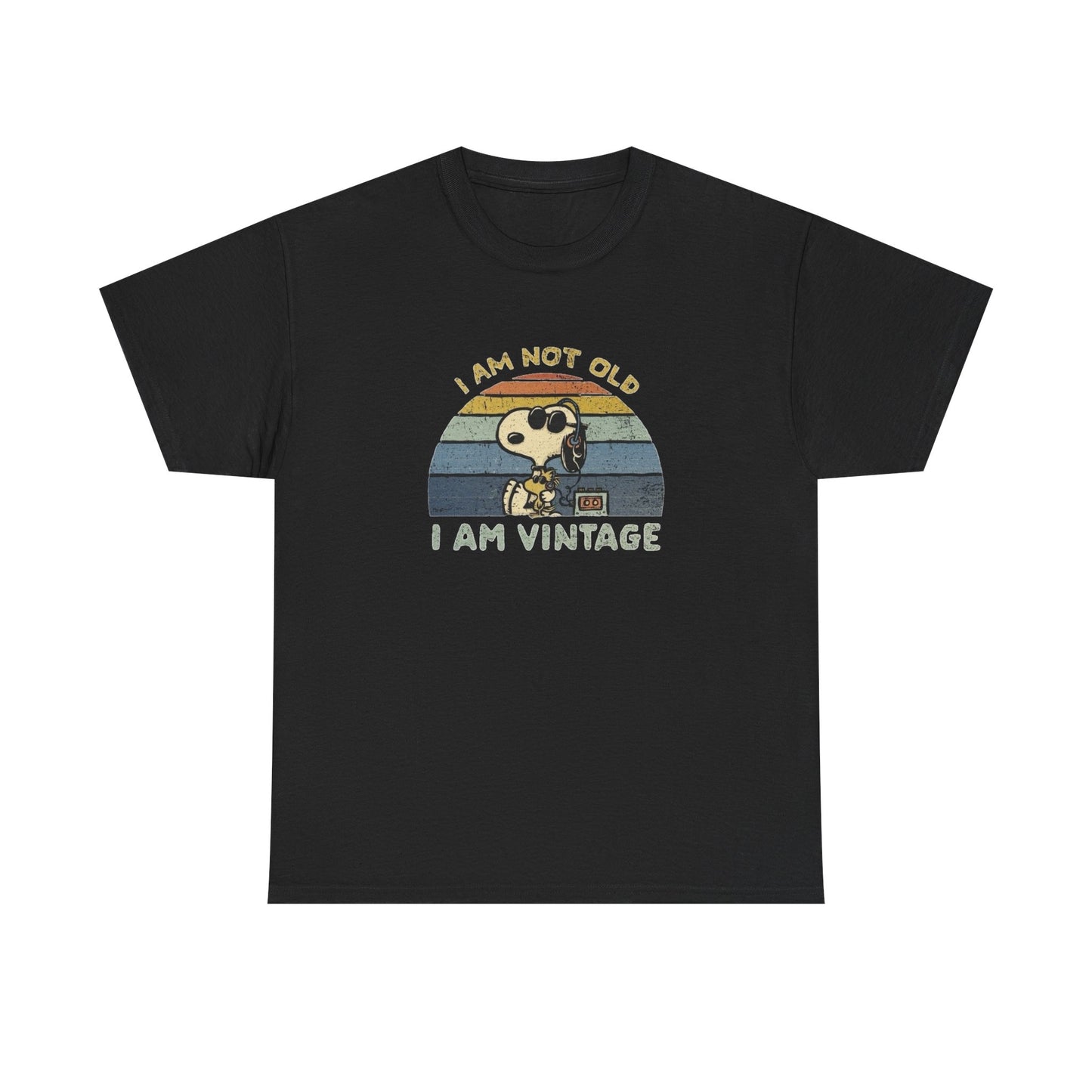 I'm Not Old I'm Vintage Graphic T Shirt NEW Vintage Unisex Heavy Cotton Tee