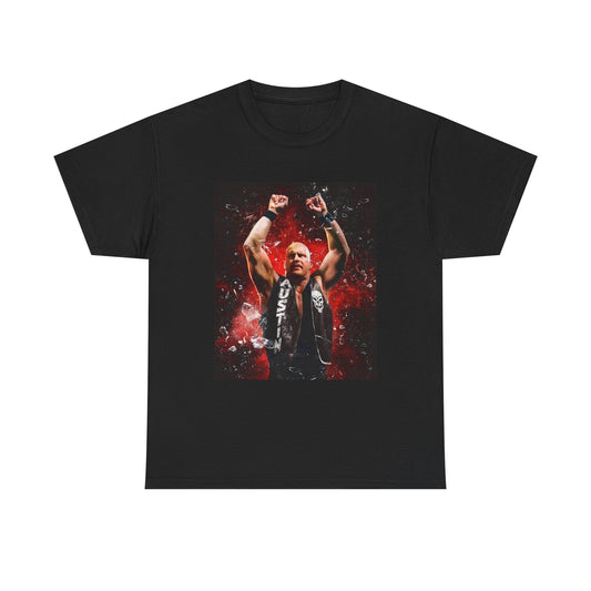 Stone cold Steve Austin wrestling ufc Sean Strickland Unisex Heavy Cotton Tee
