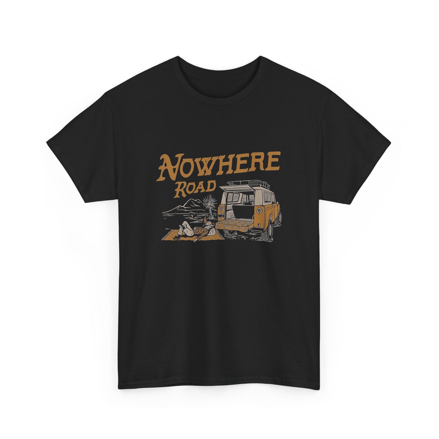 Nowhere Road The Great Outdoors Graphic T Shirt Unisex Heavy Cotton Tee