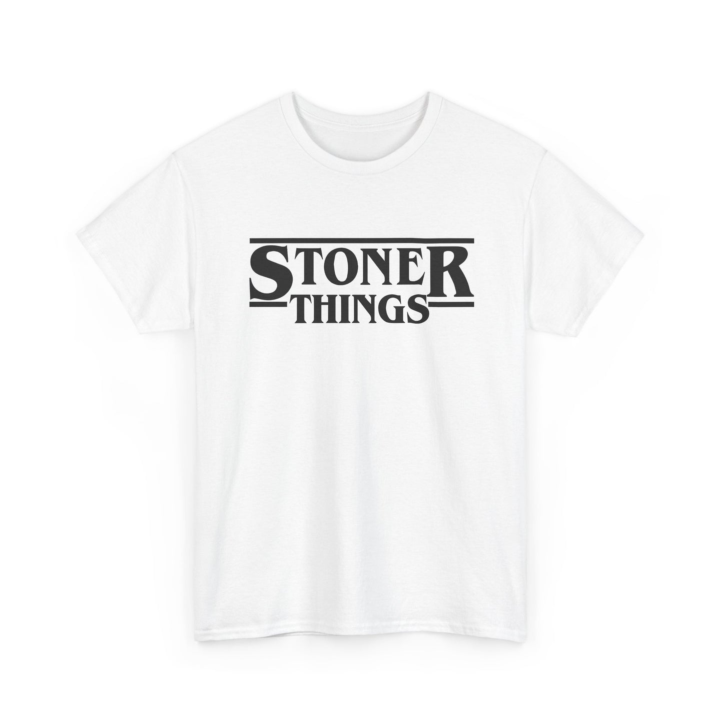 Stoner Things Funny Graphic T Shirt Unisex Heavy Cotton Tee BRAND NEW