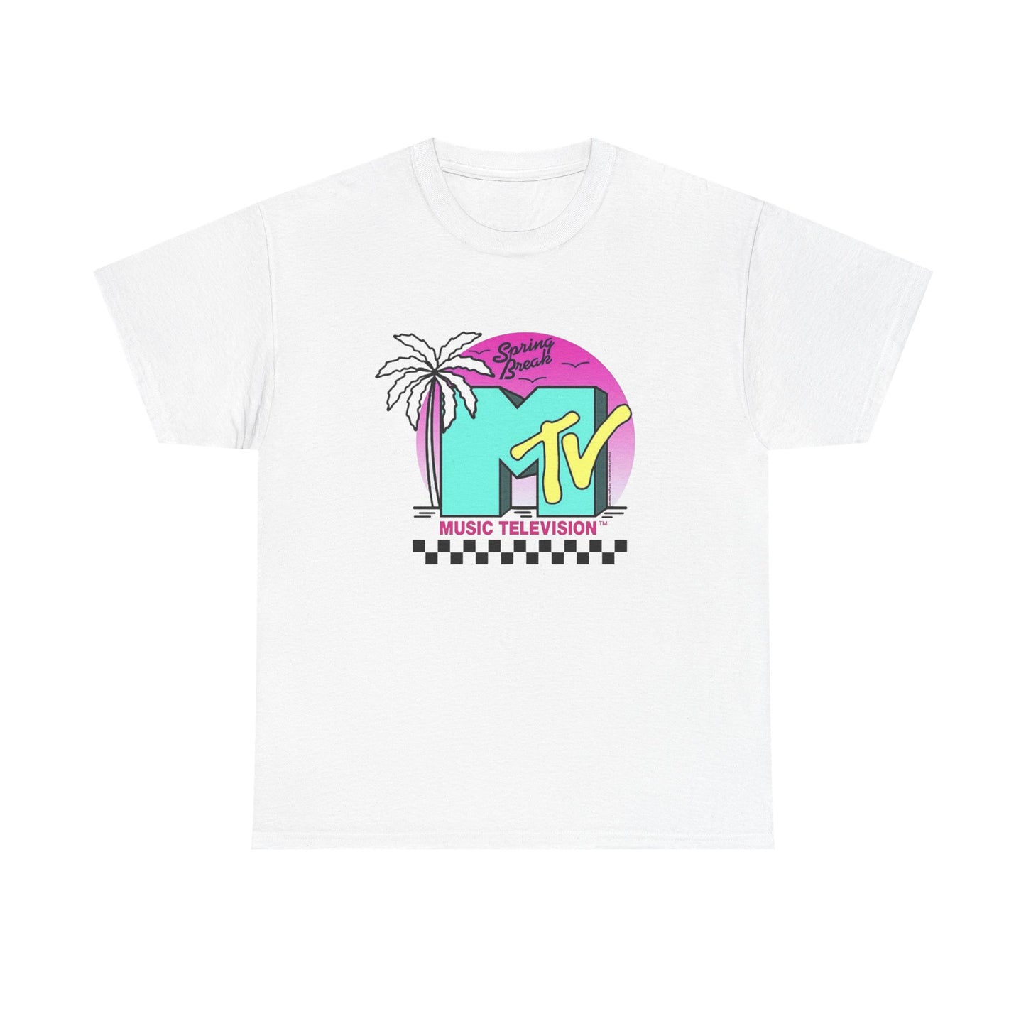 Spring Break Vintage 90s Graphic T-Shirt Unisex Heavy Cotton Tee