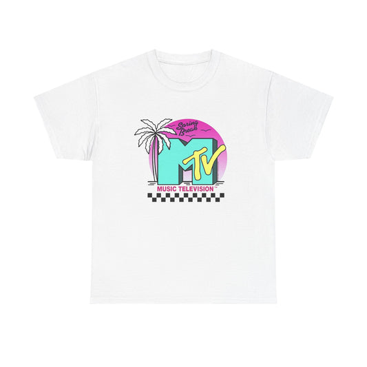 Spring Break Vintage 90s Graphic T-Shirt Unisex Heavy Cotton Tee