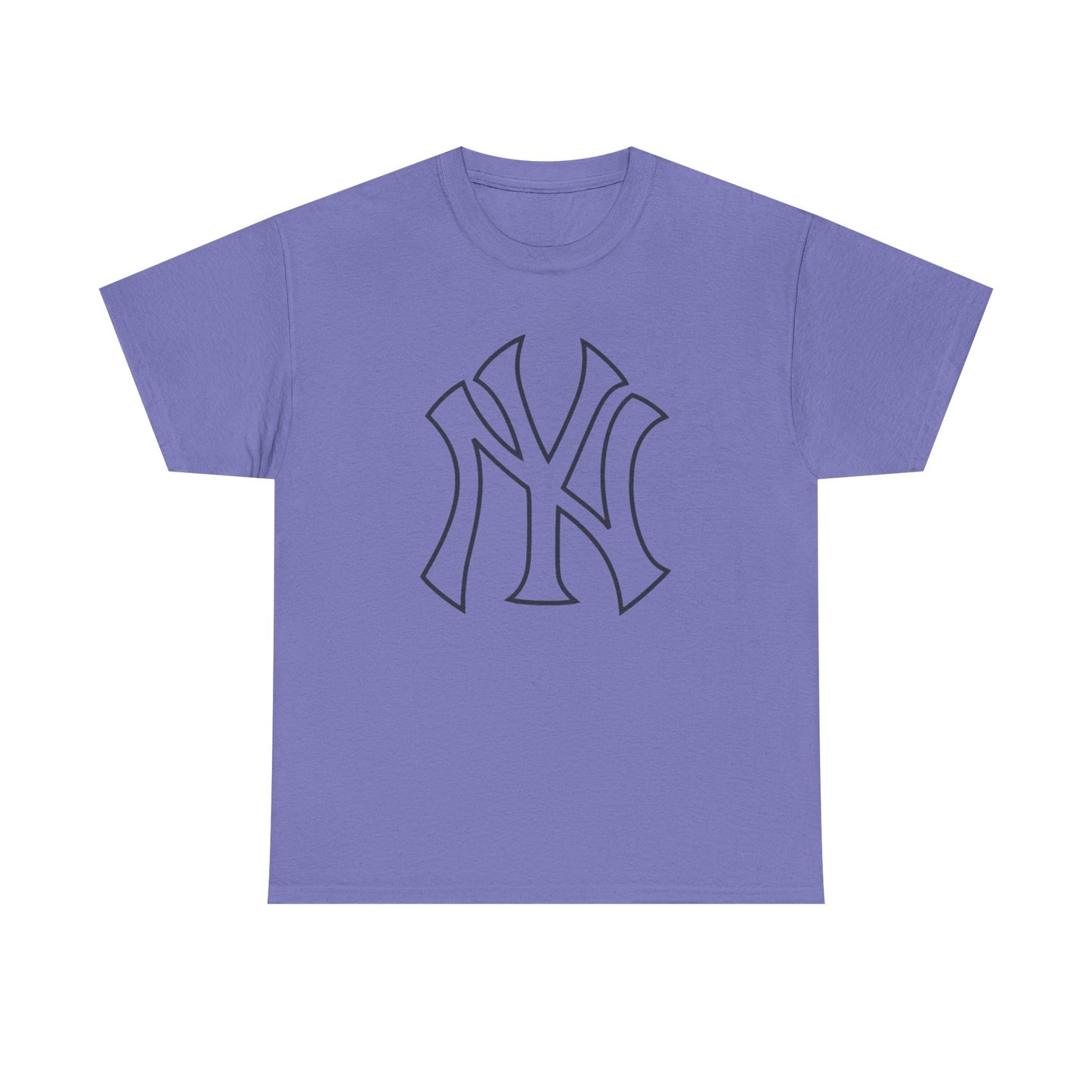 New York Emblem Logo Graphic T Shirt S-5XL Unisex Heavy Cotton Tee