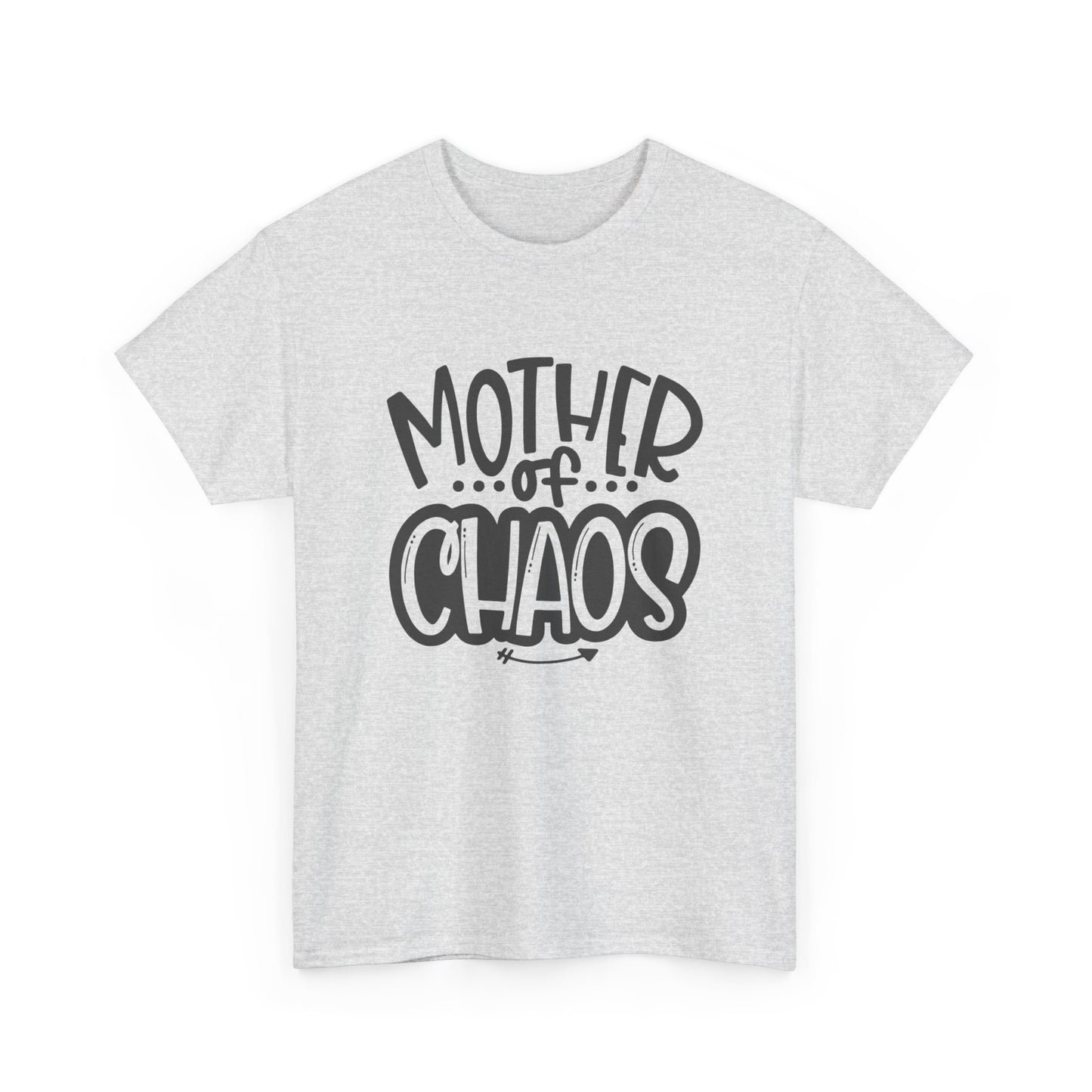 Mother Of Chaos Funny Graphic T Shirt Unisex Heavy Cotton Tee