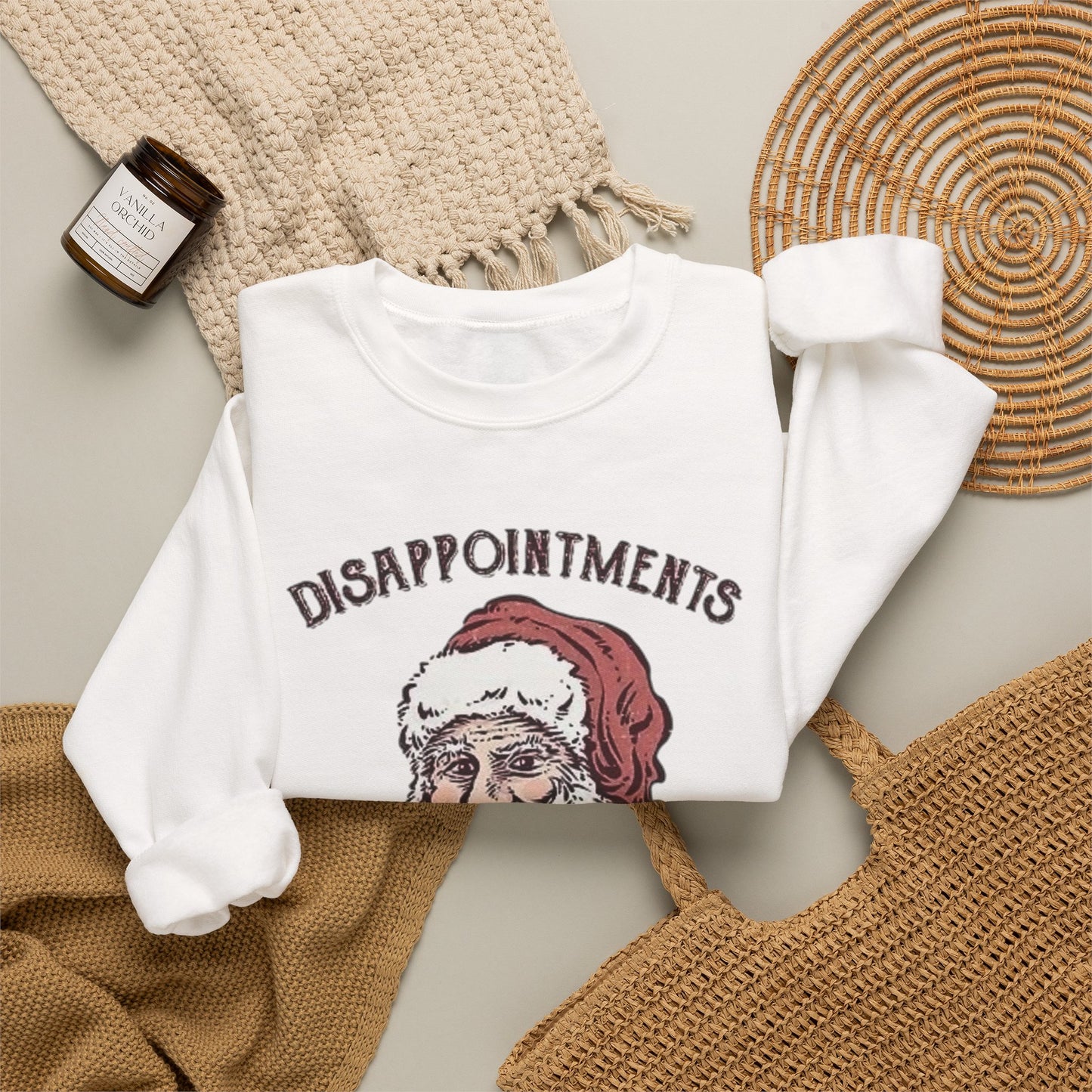 Disappointments Santa Funny Sweater NEW Unisex Heavy Blend™ Crewneck Sweatshirt