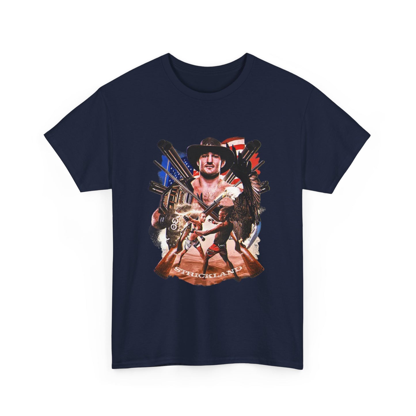 Sean Strickland T-shirt UFC graphic mma wrestling Unisex Heavy Cotton Tee
