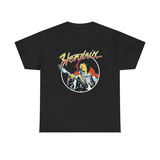 Jimi Hendrix Vintage Graphic T Shirt Unisex Heavy Cotton Tee
